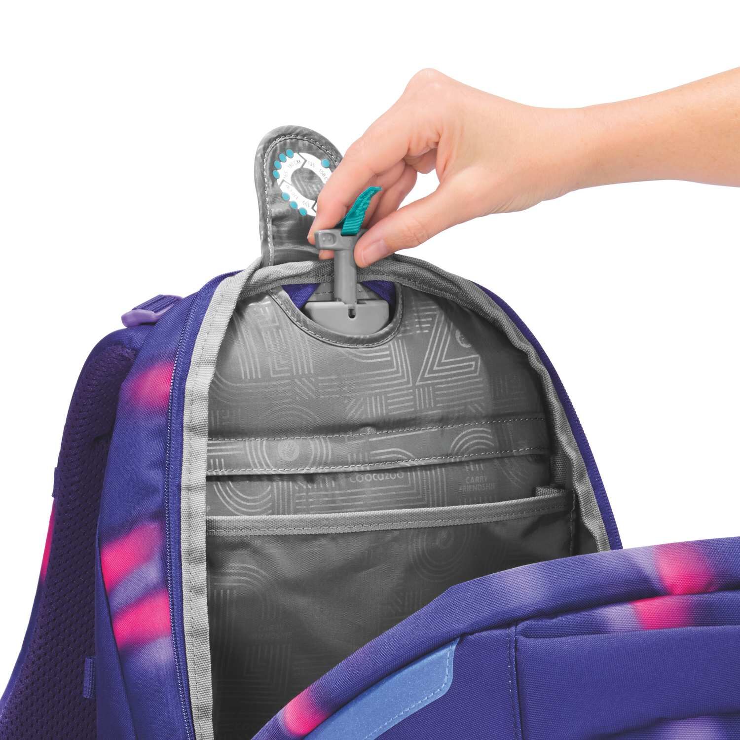 coocazoo Schulrucksack PORTER, Aurora Glow