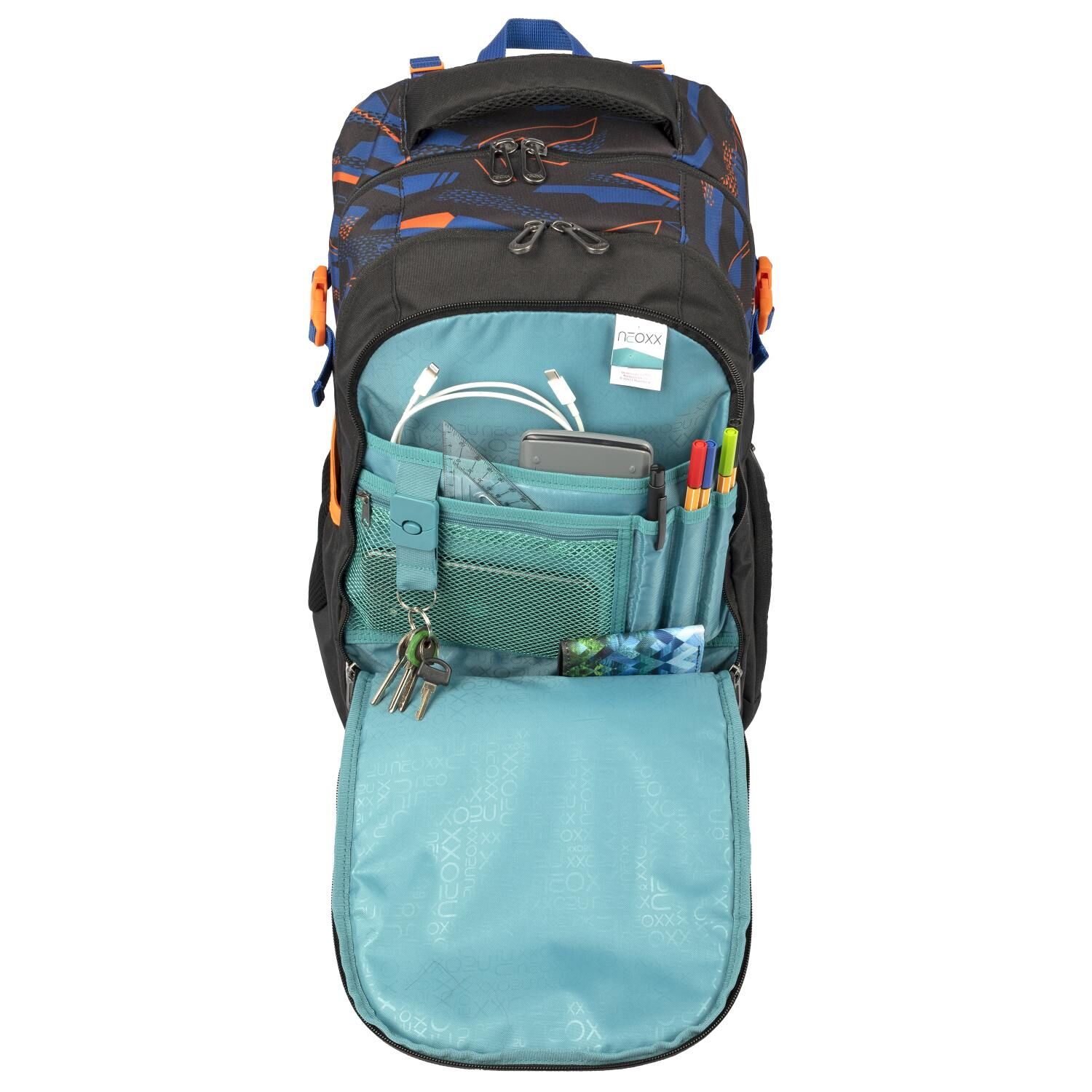 Neoxx ACTIVE PRO Schulrucksack Streetlight Runner Neoxx ACTIVE PRO Schulrucksack Streetlight Runner