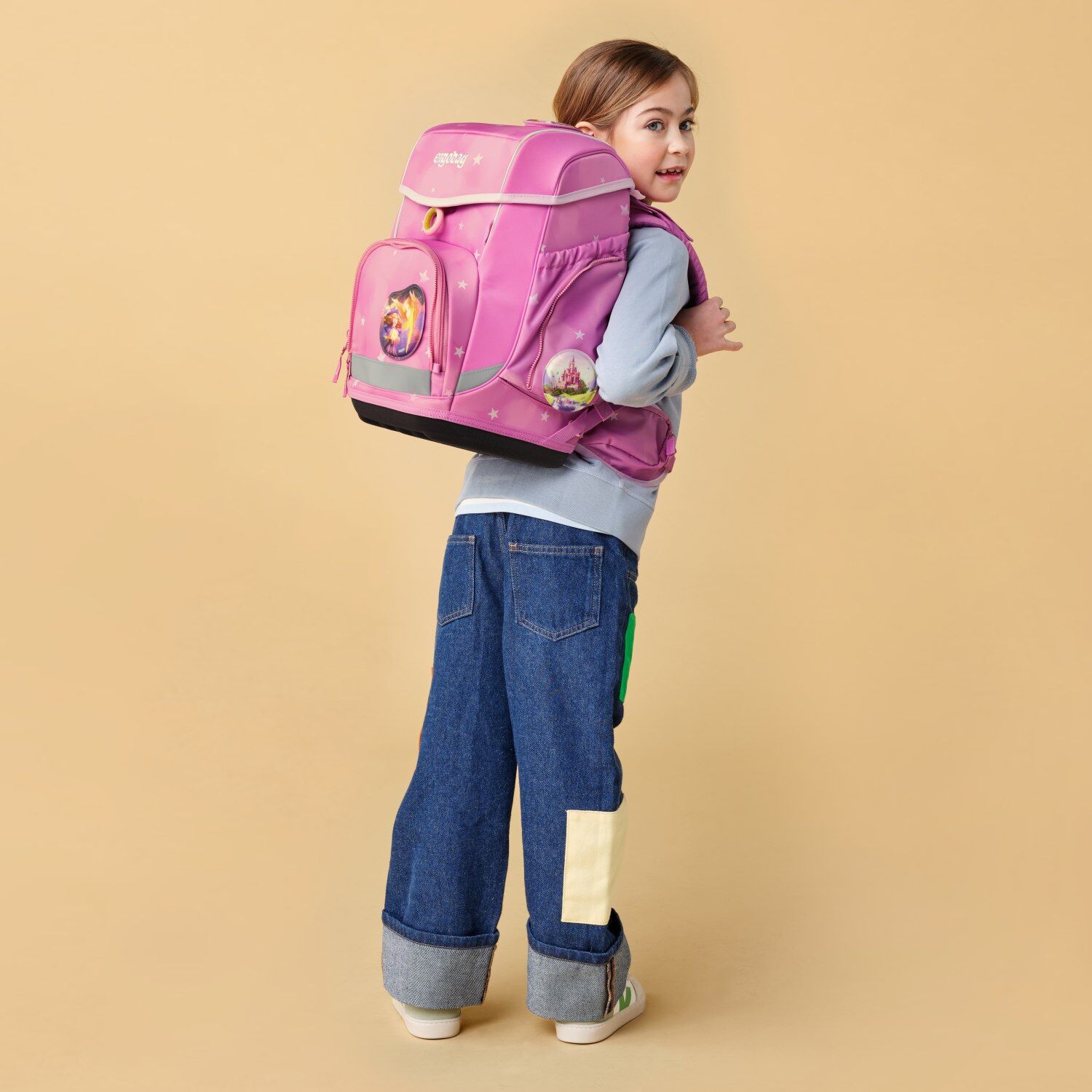ergobag cubo Schulranzen-Set WolkenzauBär
