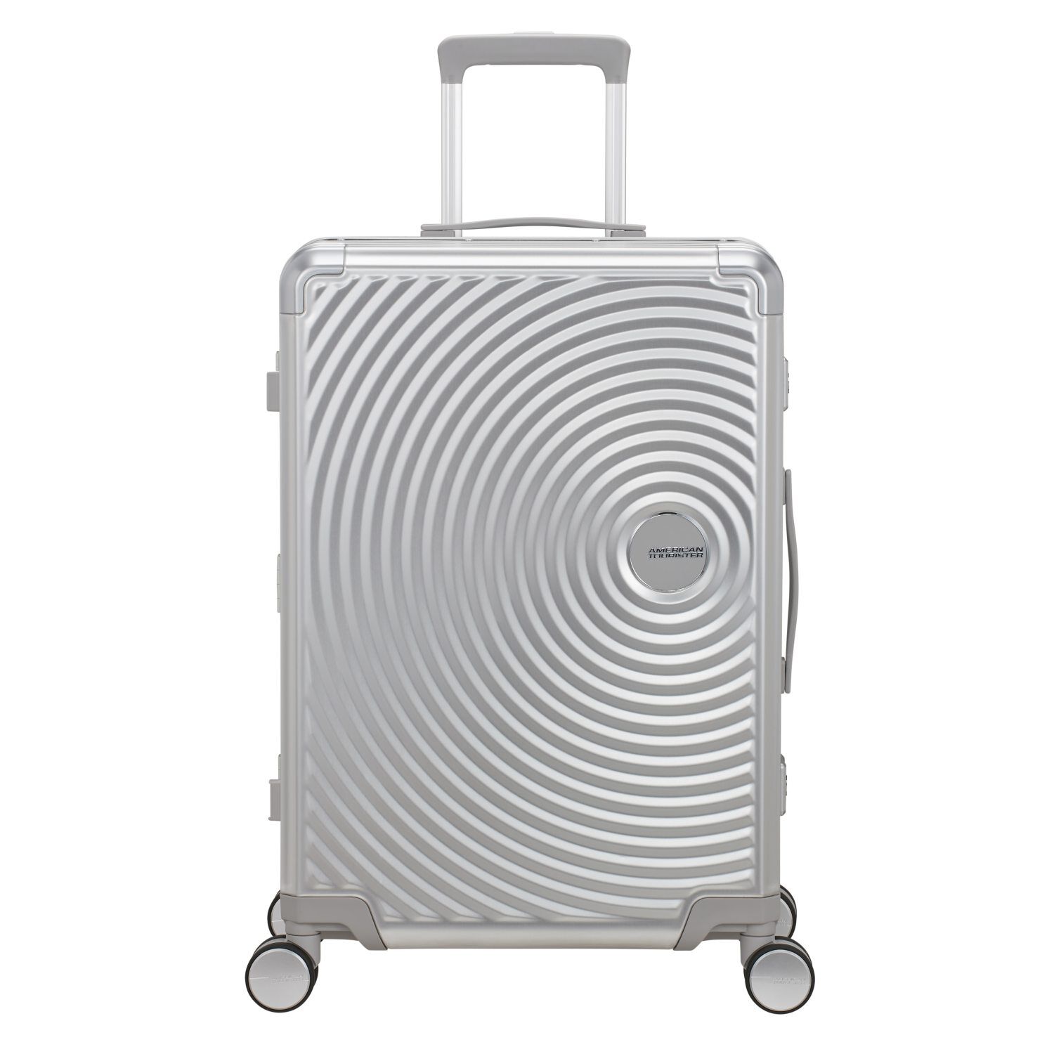American Tourister Koffer SOUNDBOX ALU SPINNER 68/28 TSA SILVER