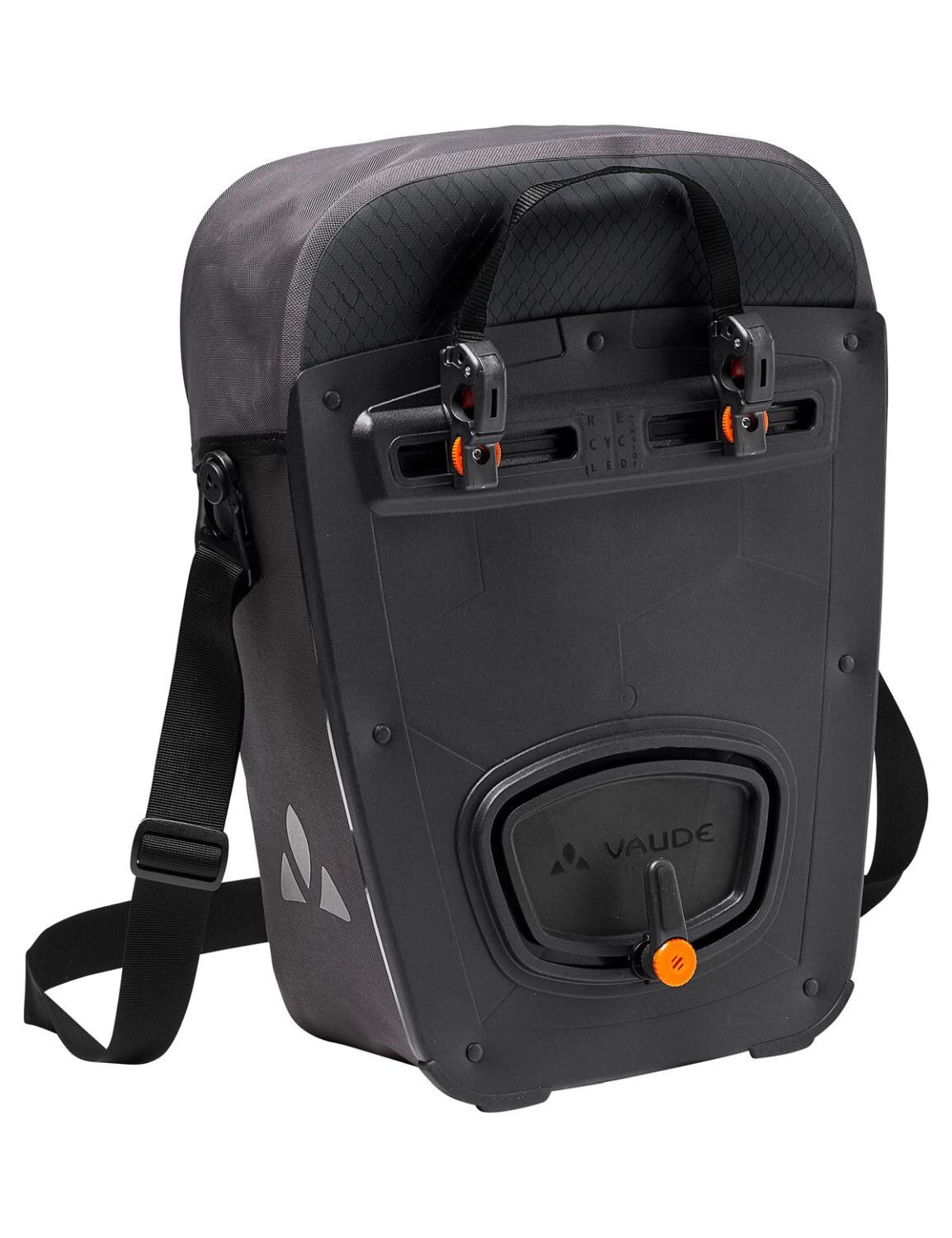 Vaude Fahrradtasche Aqua Commute Single, black, -