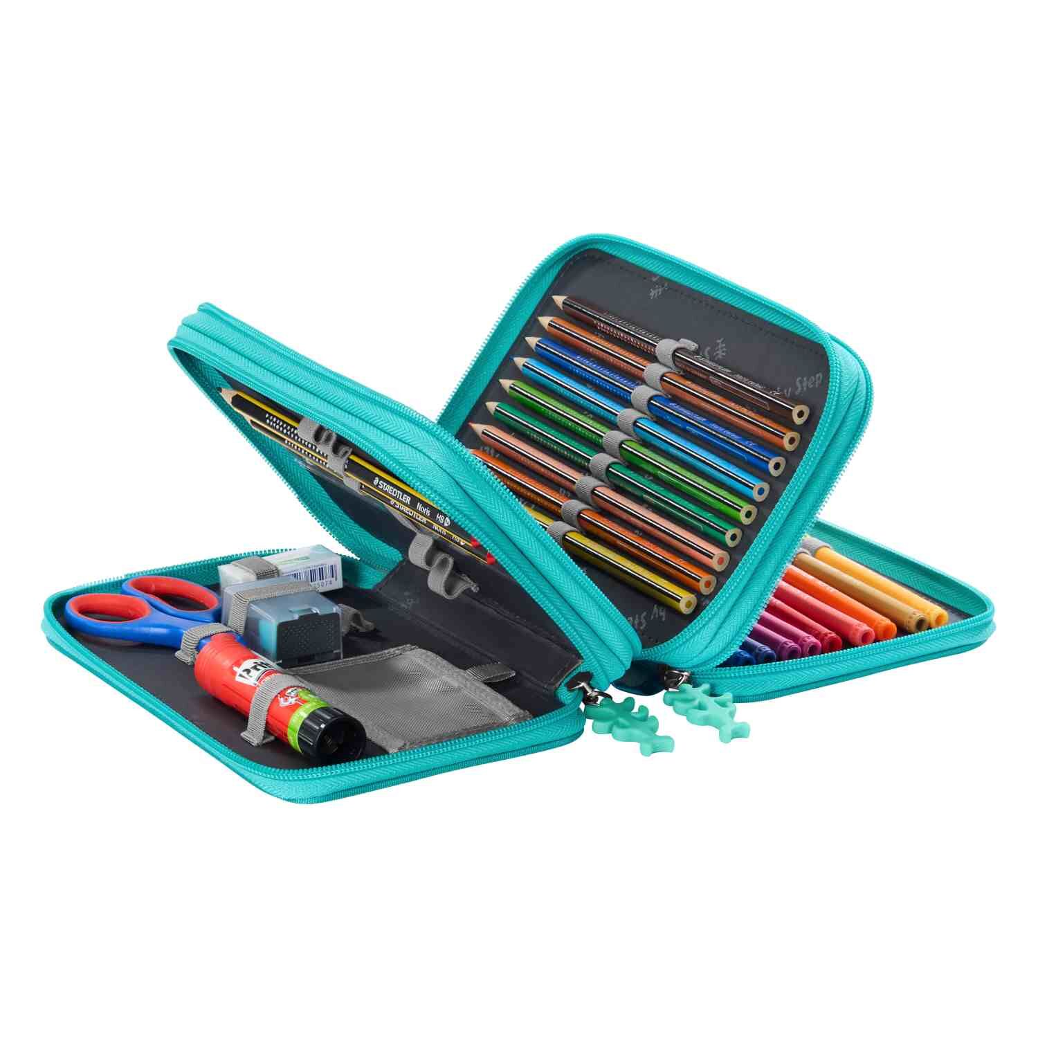 Step by Step XXL Mäppchen "Turtle Josie", 3 Fächer