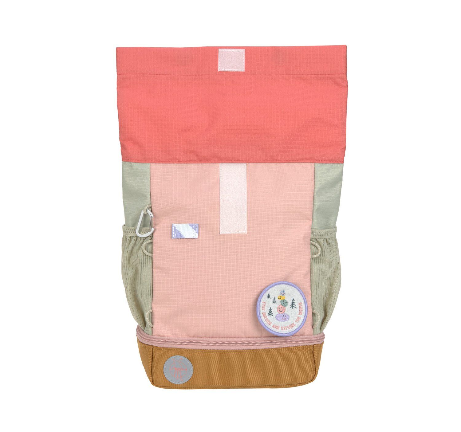 Lässig Kinderrucksack - Mini Rolltop Backpack Sunny Explorer, Rosa Pink