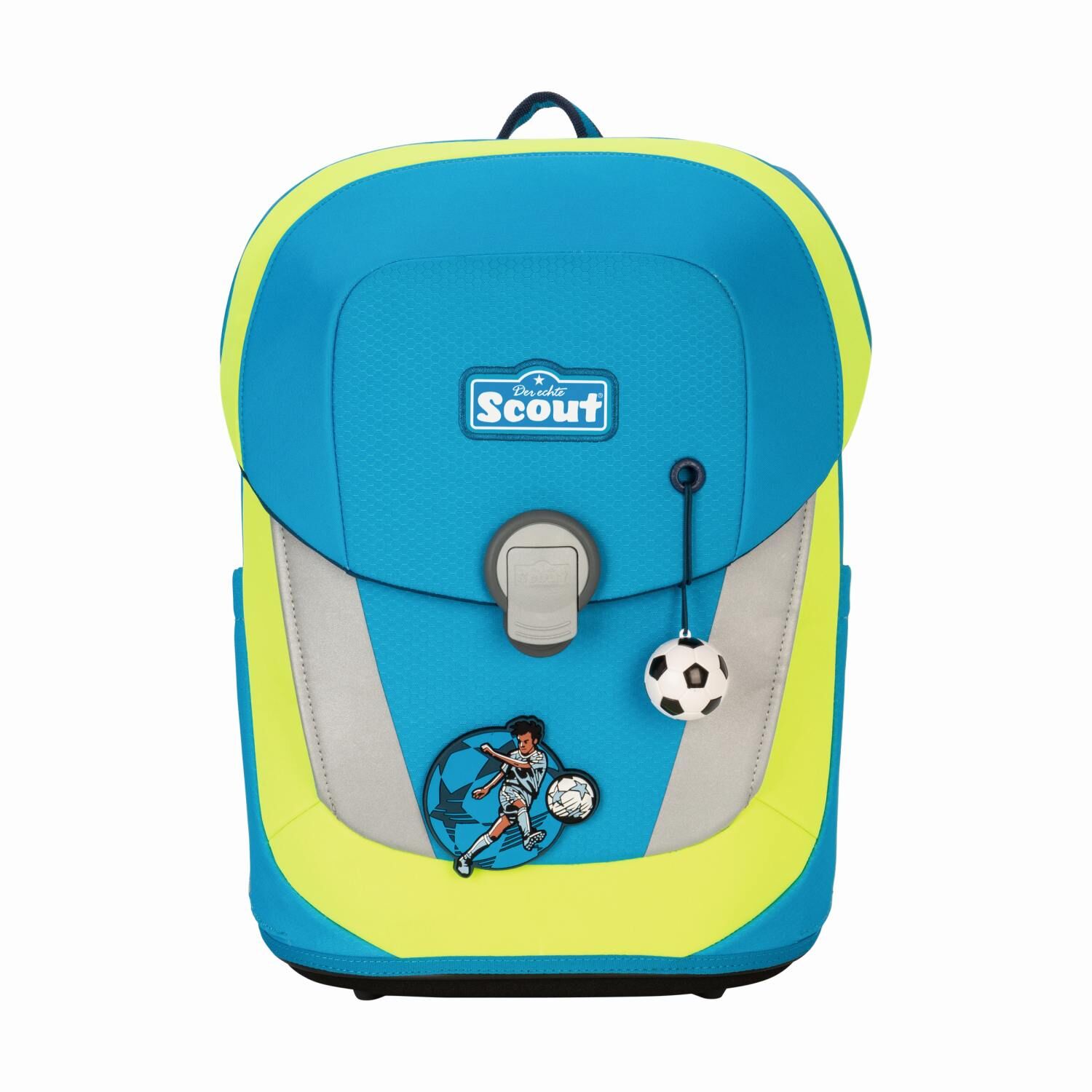Scout Sunny II DIN Super Champion Schulranzen-Set 4-teilig