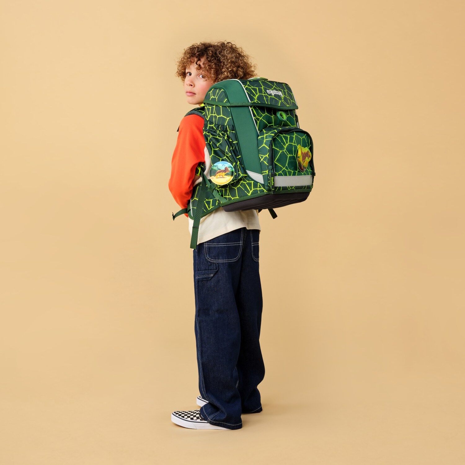 ergobag cubo Schulranzen-Set BärRex