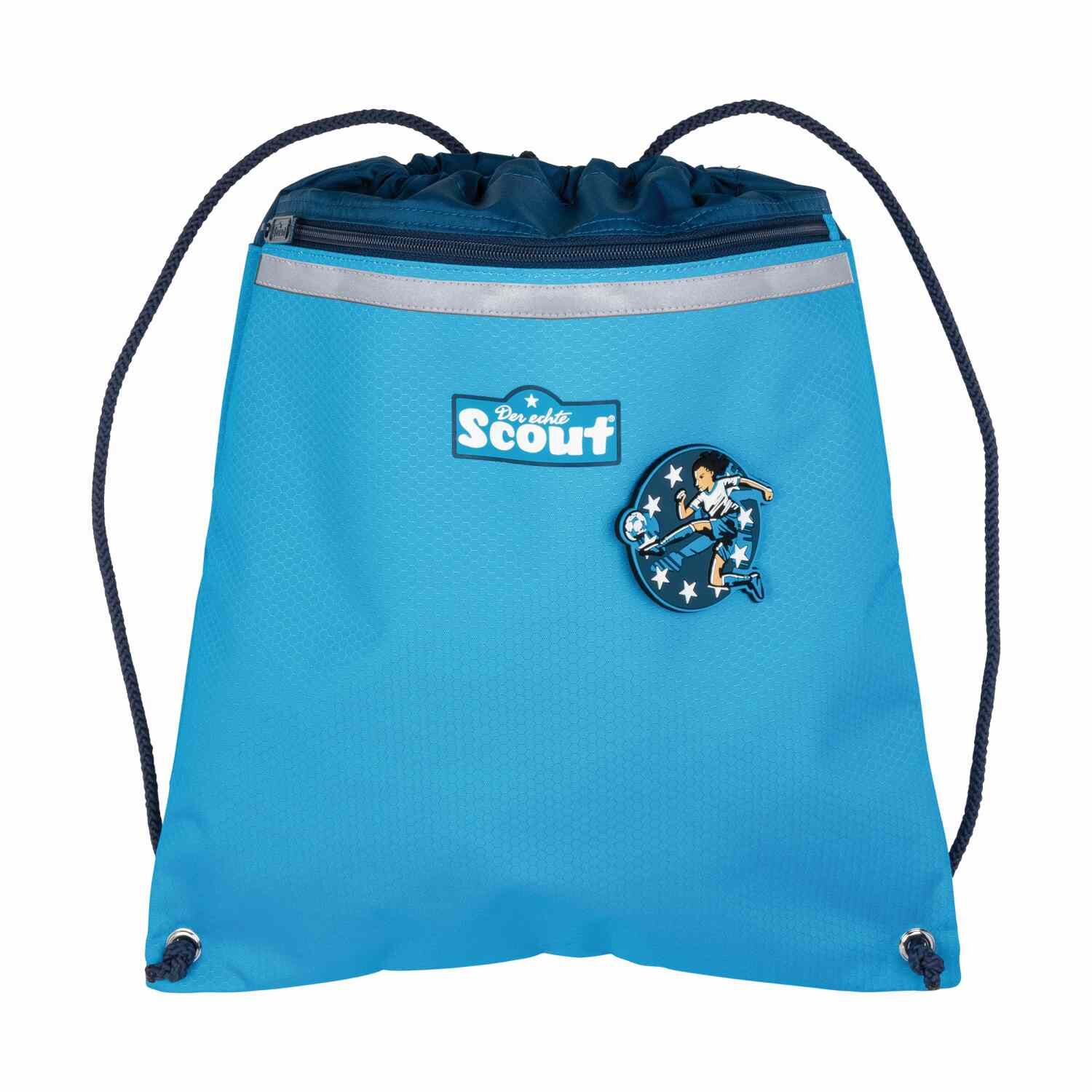 Scout Sunny II DIN Super Champion Schulranzen-Set 4-teilig