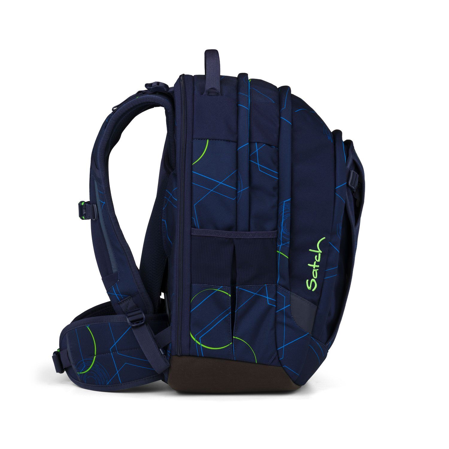 Satch match plus Schulrucksack Blue Tech