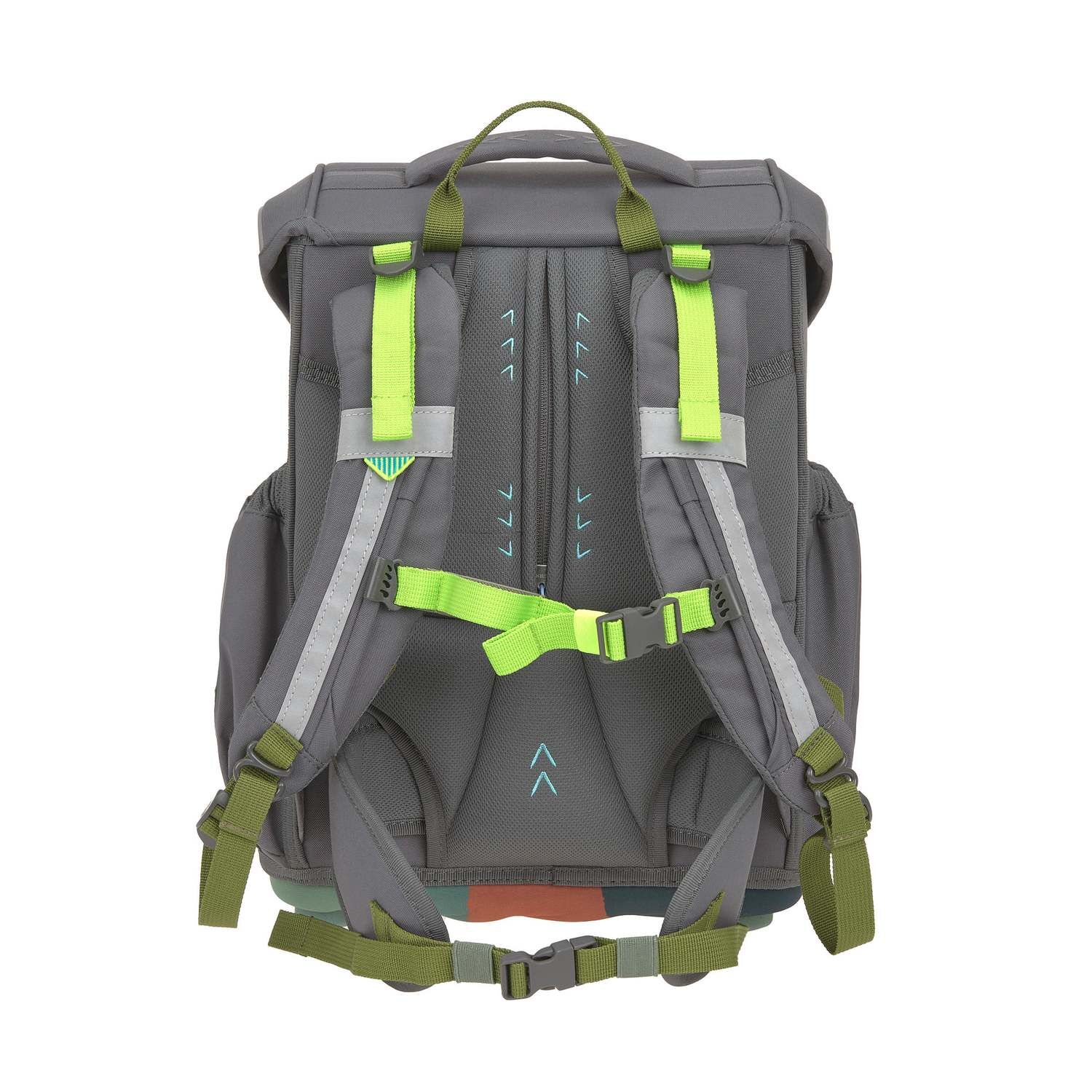 Lässig Schulranzen Set 7-teilig, Slim Unique anthracite