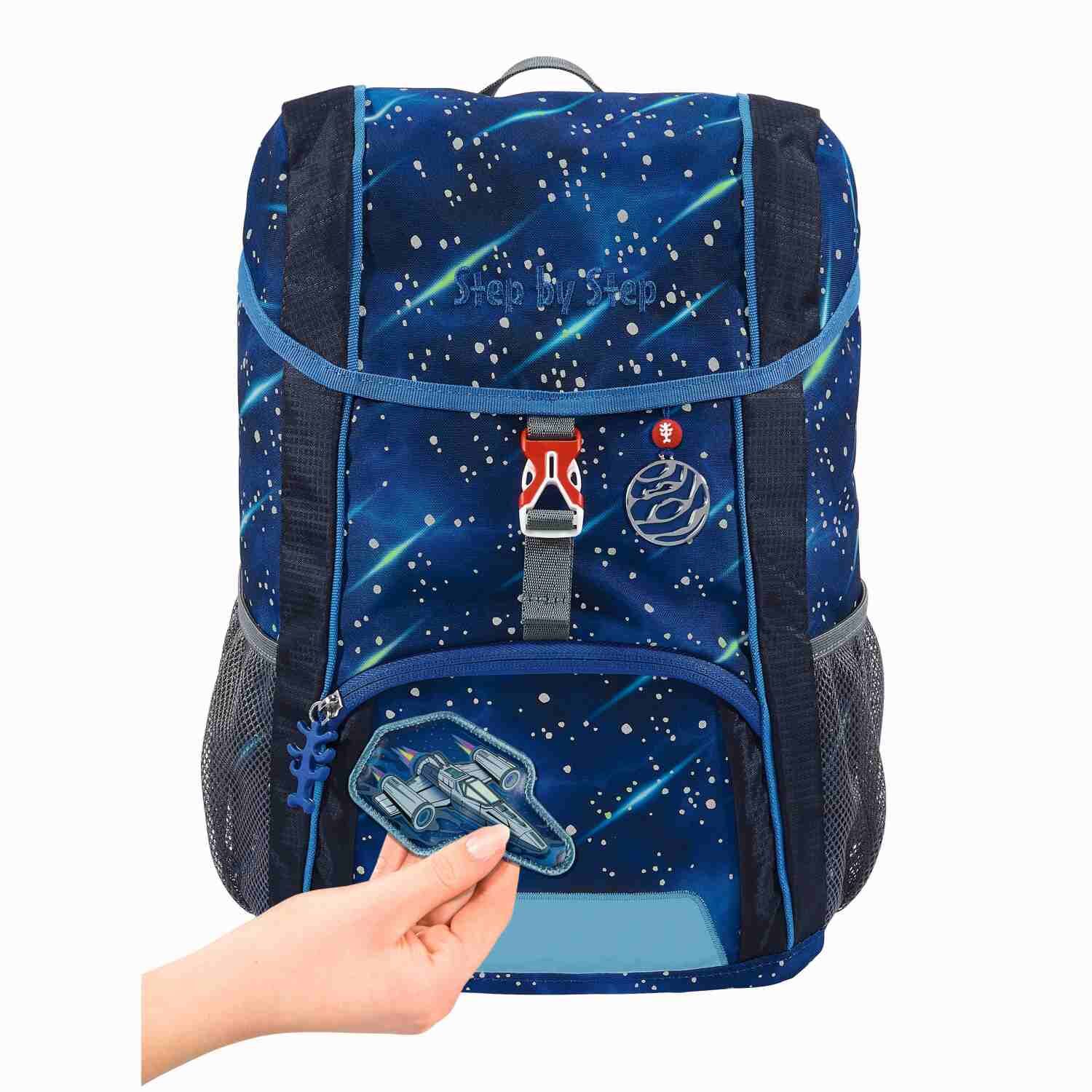 Step by Step KID REFLECT Rucksack-Set "Star Shuttle Elio", 3-teilig