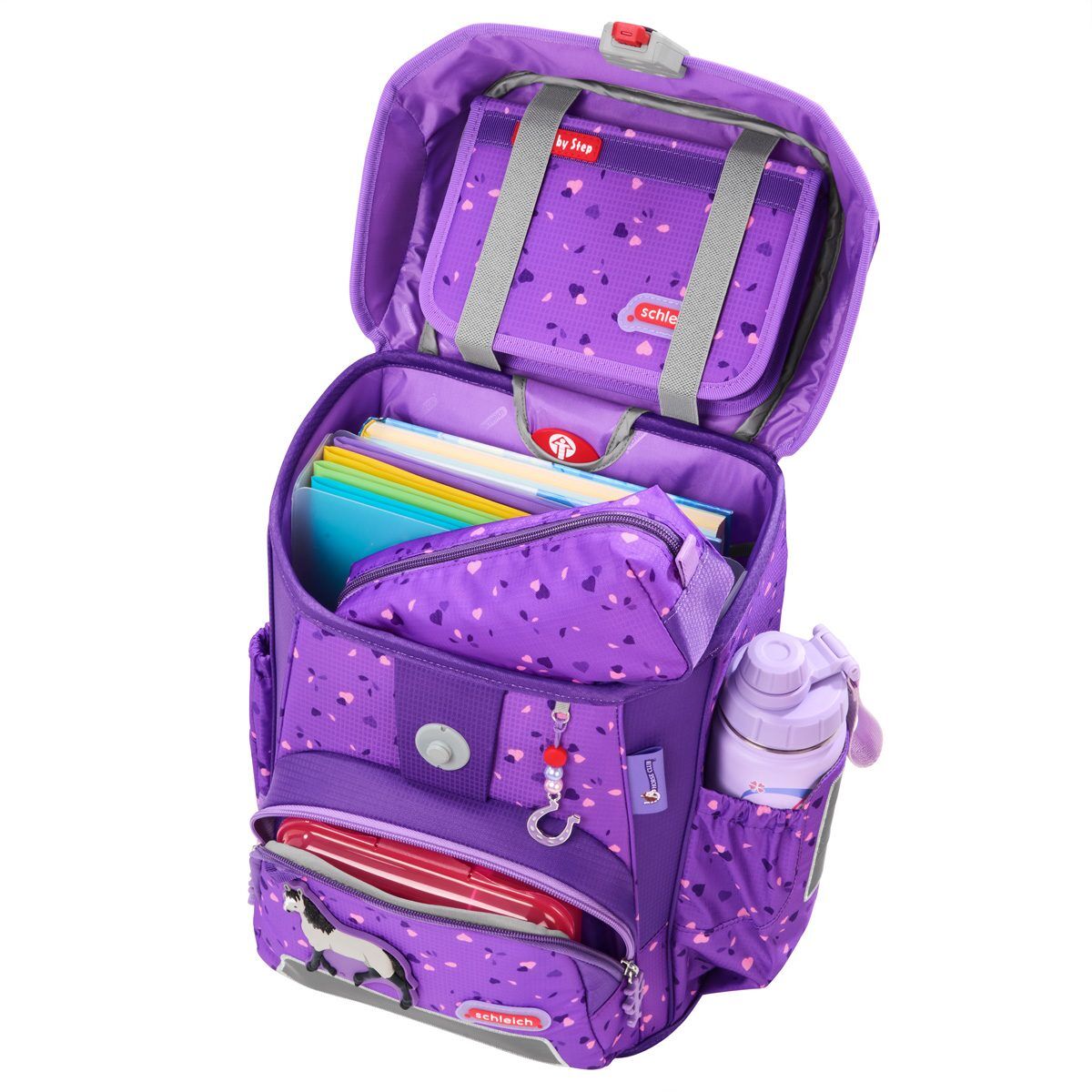 Step by Step CLOUD schleich® Schulranzen-Set, Horse Club, "Horse"