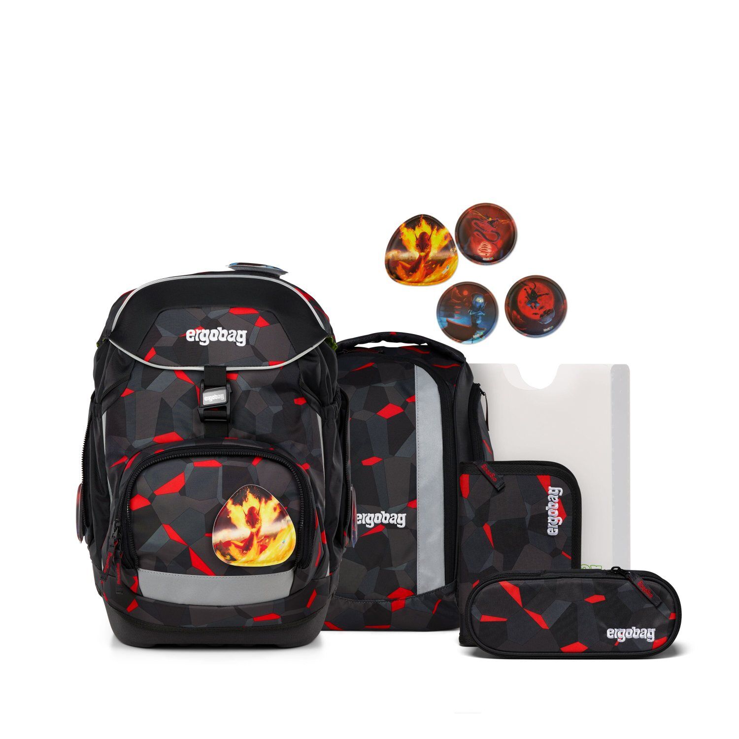 ergobag pack Schulrucksack-Set TaekBärdo