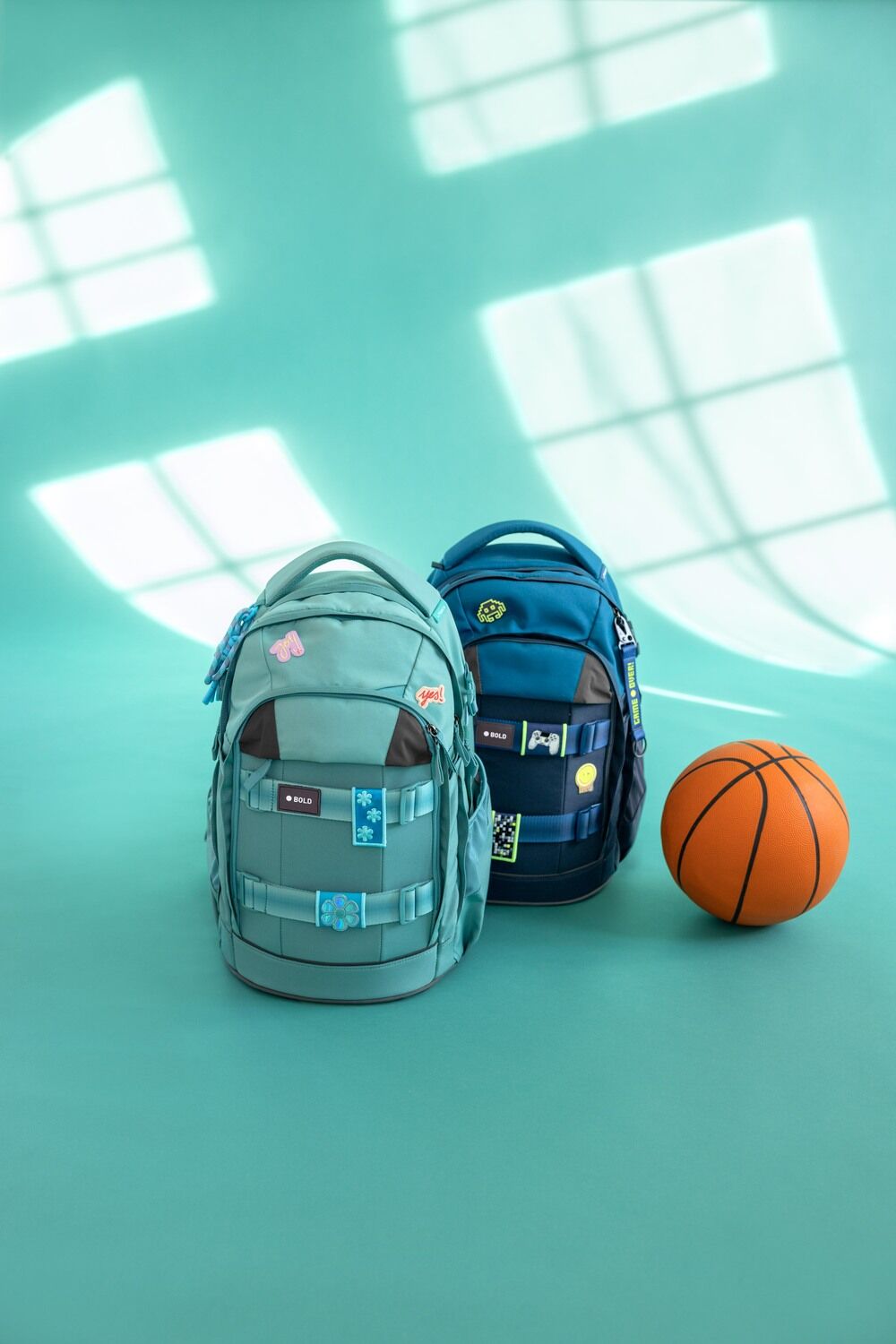 Lässig Schulrucksack BOLD Origin aqua