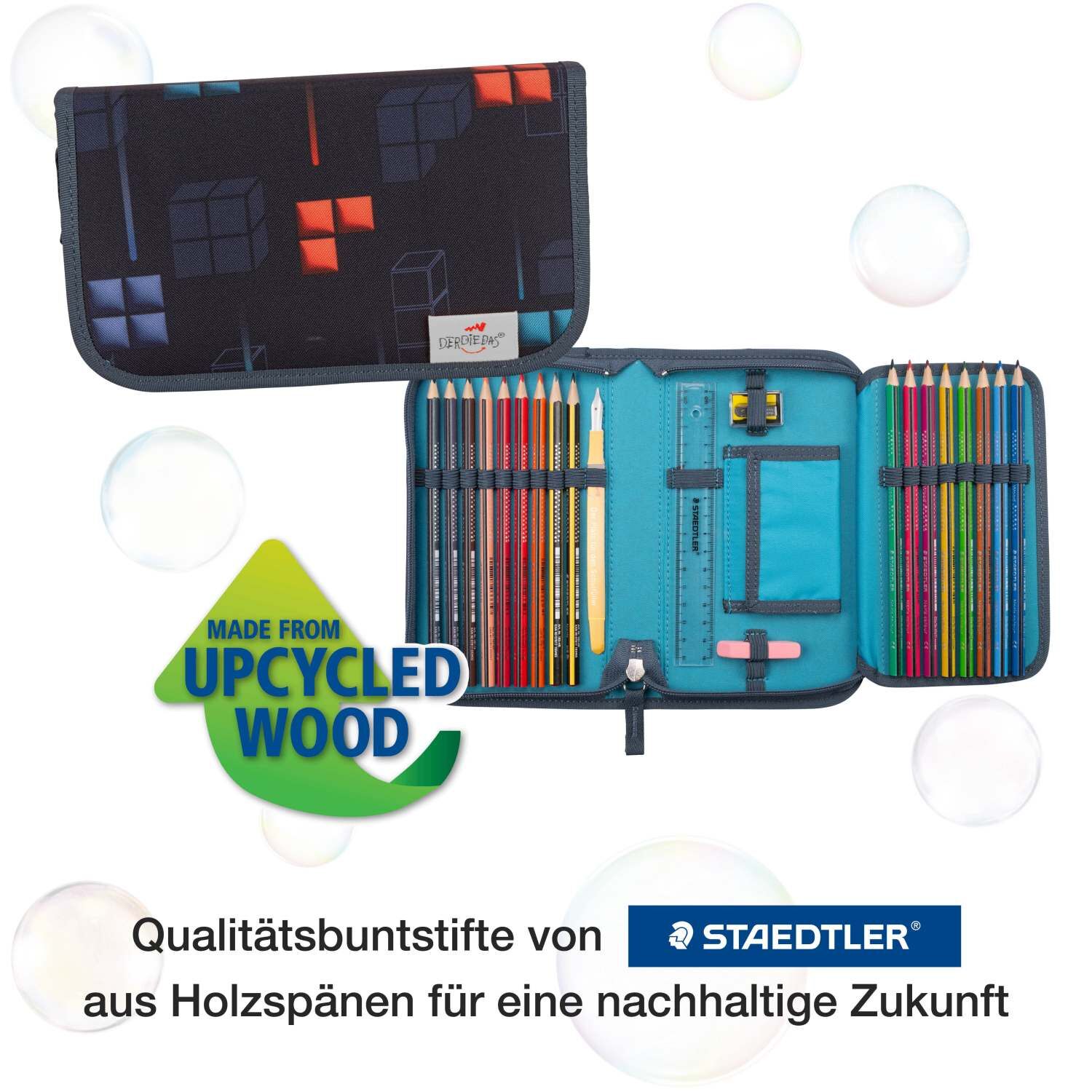 DerDieDas ErgoFlex Tiny Schulranzenset 5 teilig Ninja Fighter