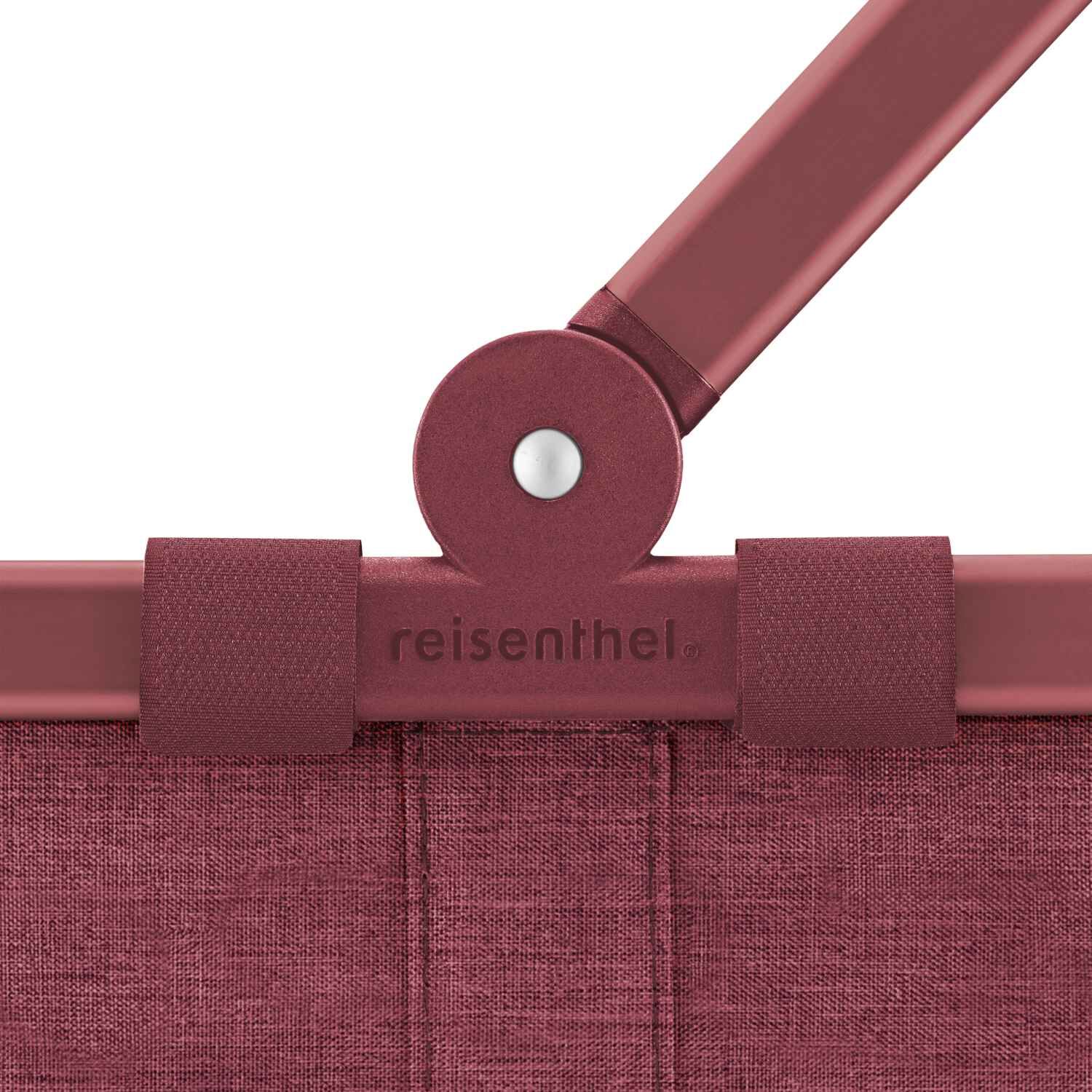 reisenthel carrybag twist maroon