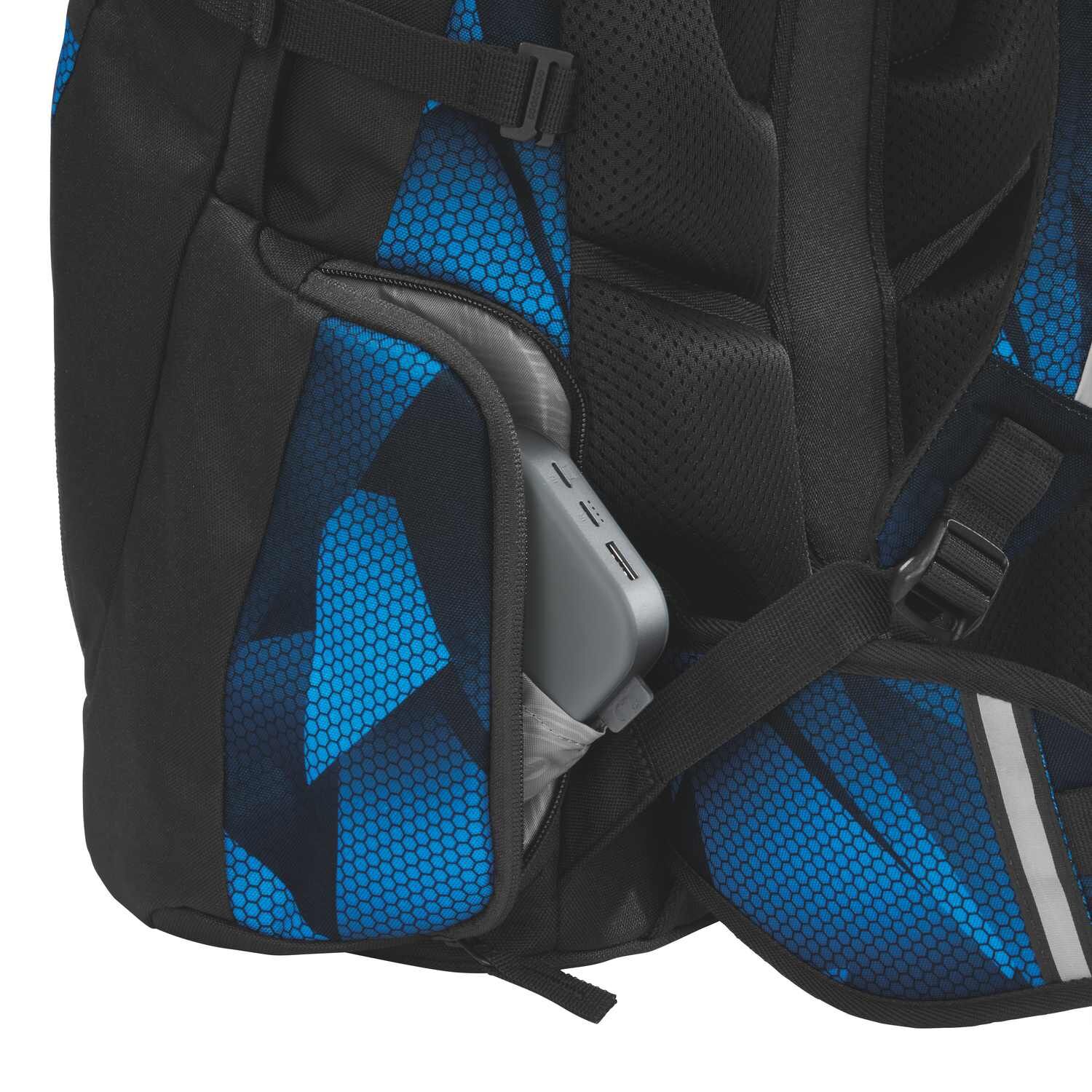 coocazoo Schulrucksack BYTE, Electric Ice