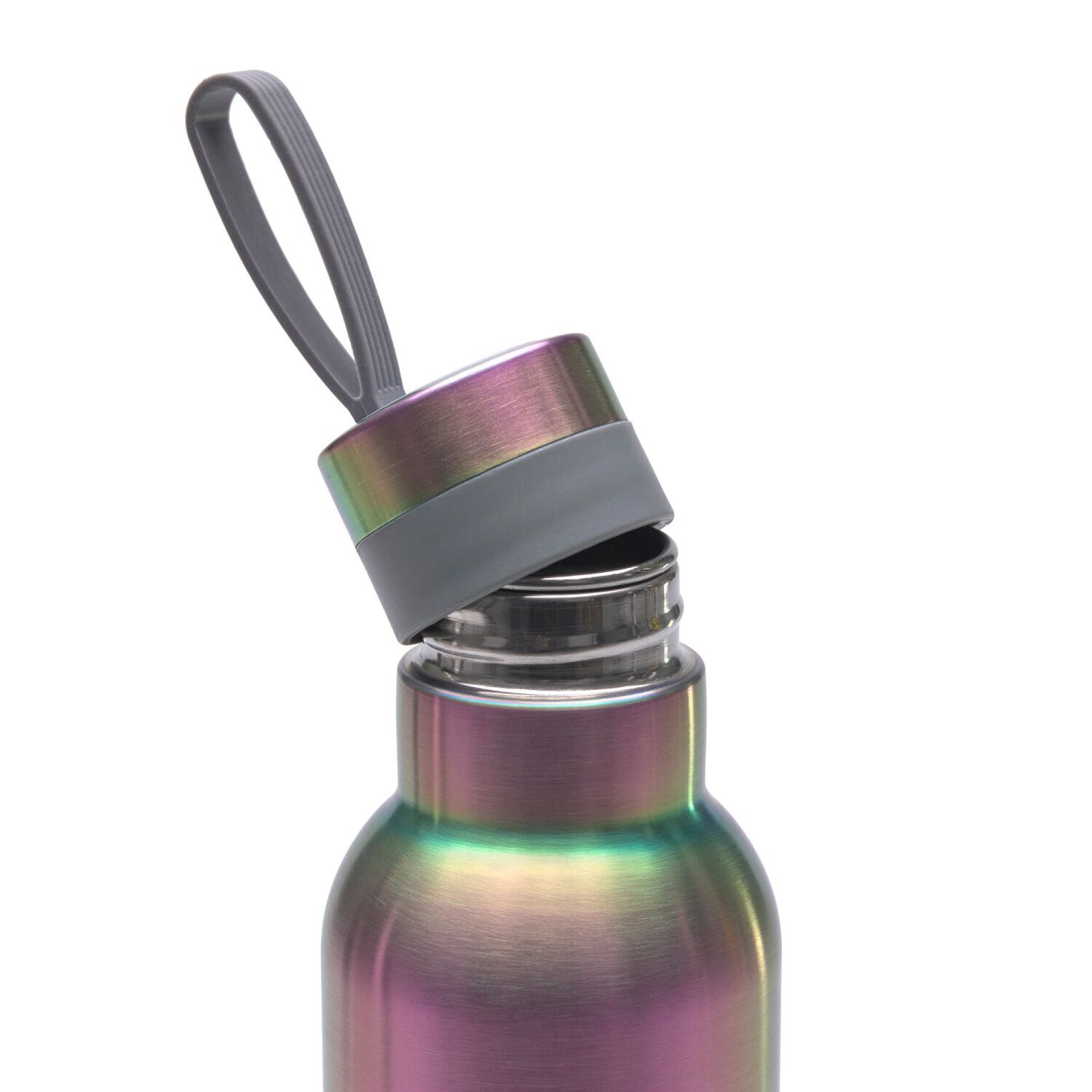 Lässig Trinkflasche Kinder - Edelstahl, rainbow