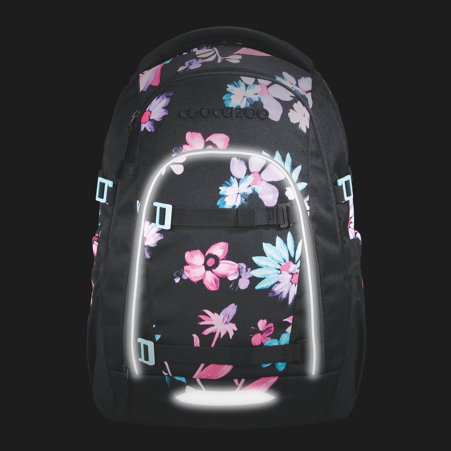 coocazoo Schulrucksack MATE, Floral Artnight