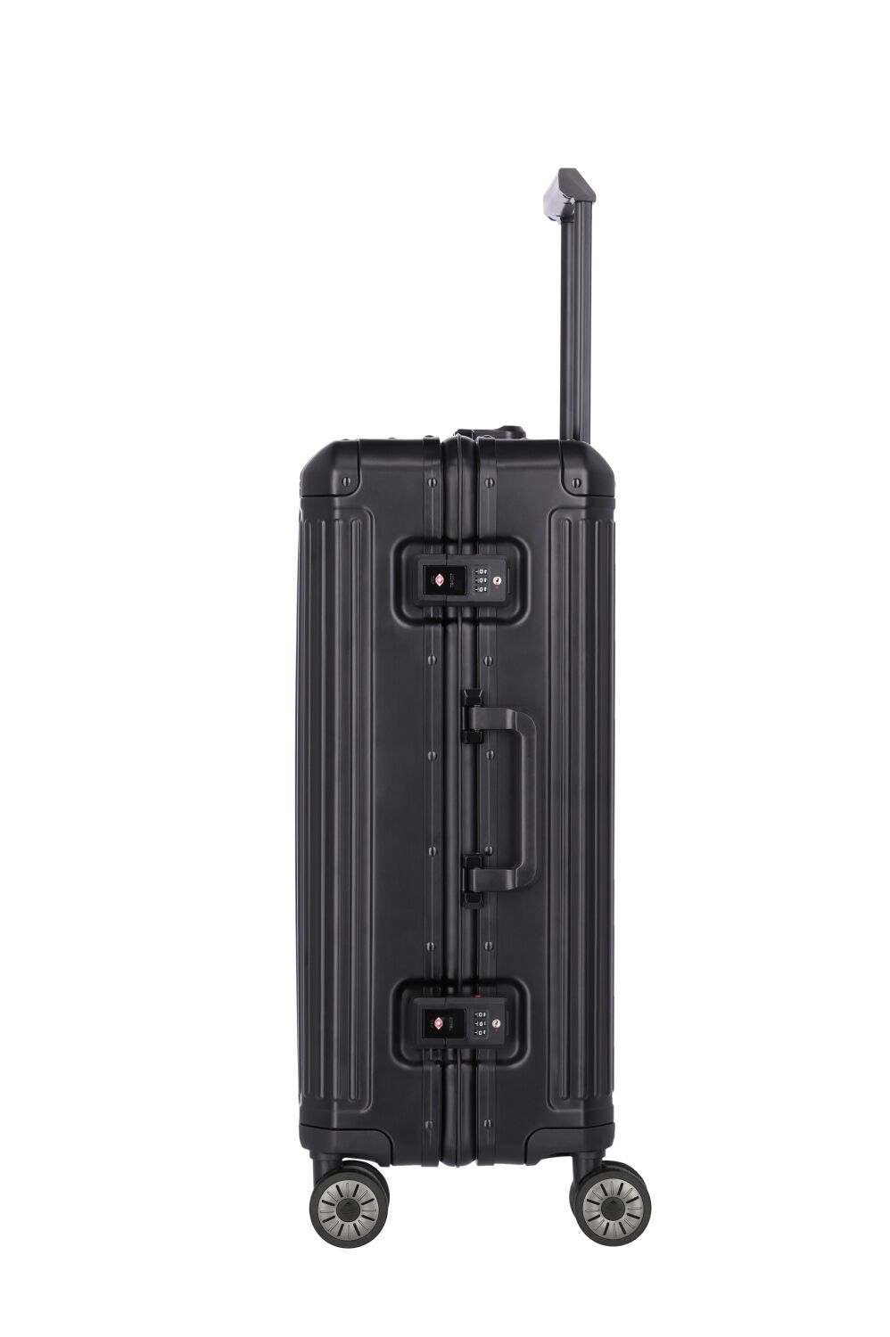 Travelite Koffer NEXT 4w Trolley M, Schwarz