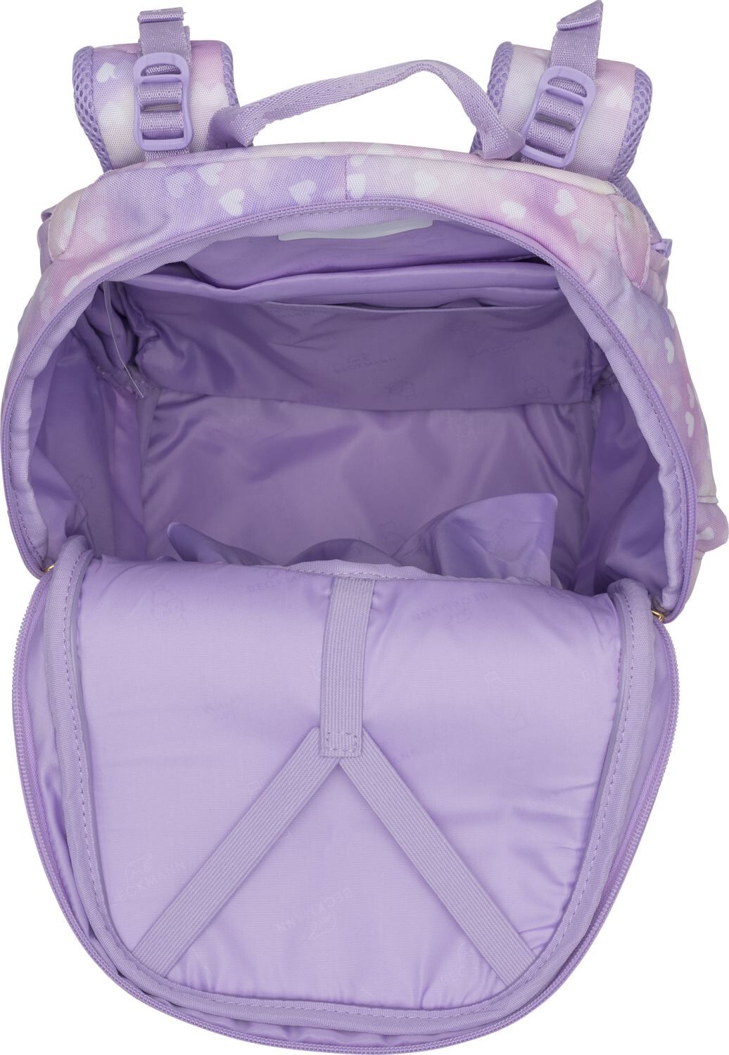 Beckmann Schulranzenset Active Air FLX - 6-Tlg. Set Unicorn Princess Purple