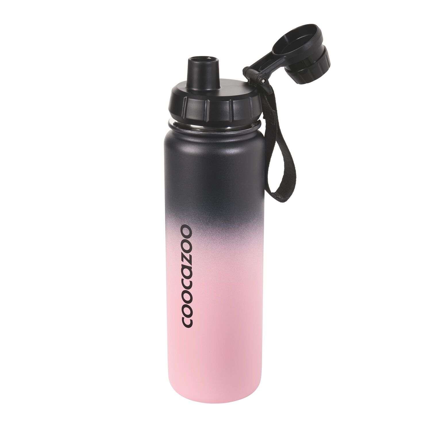 coocazoo Isolierte Edelstahl-Trinkflasche, Gradient Rose