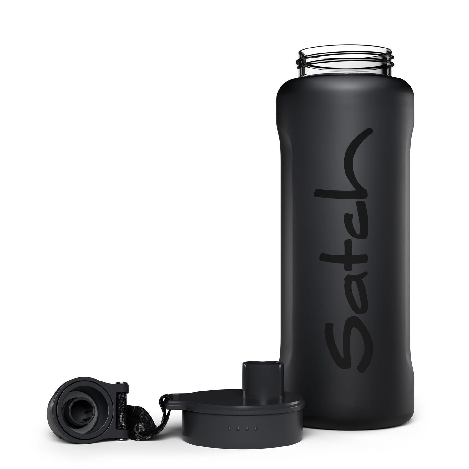 Satch Sport-Trinkflasche XL black