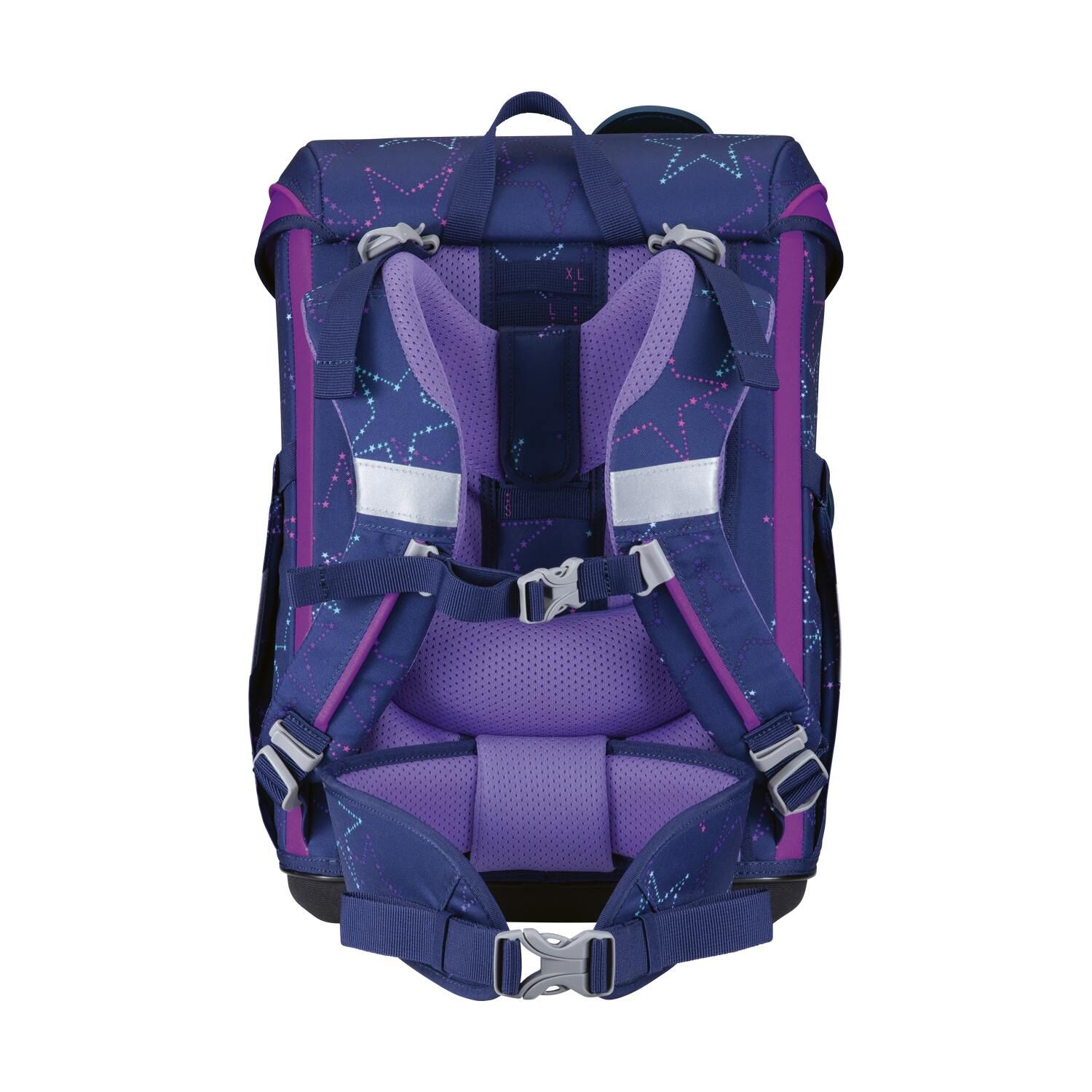 DerDieDas ErgoFlex Easy LED Dancing Star Schulranzenset 5-teilig