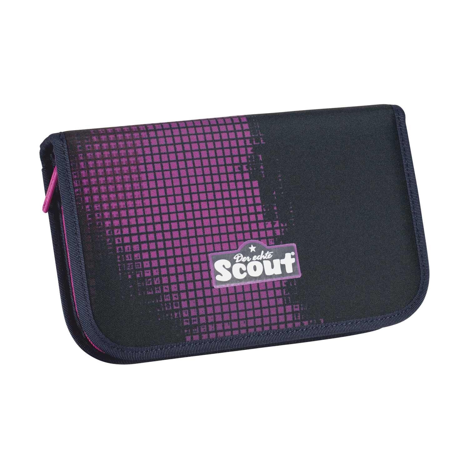 Scout Genius Schulranzen-Set 4 teilig Set Movie Star Pink Pixel