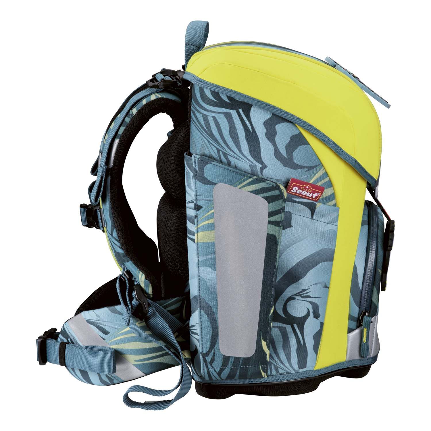 Scout Micro Schulranzen-Set 4 teilig Action