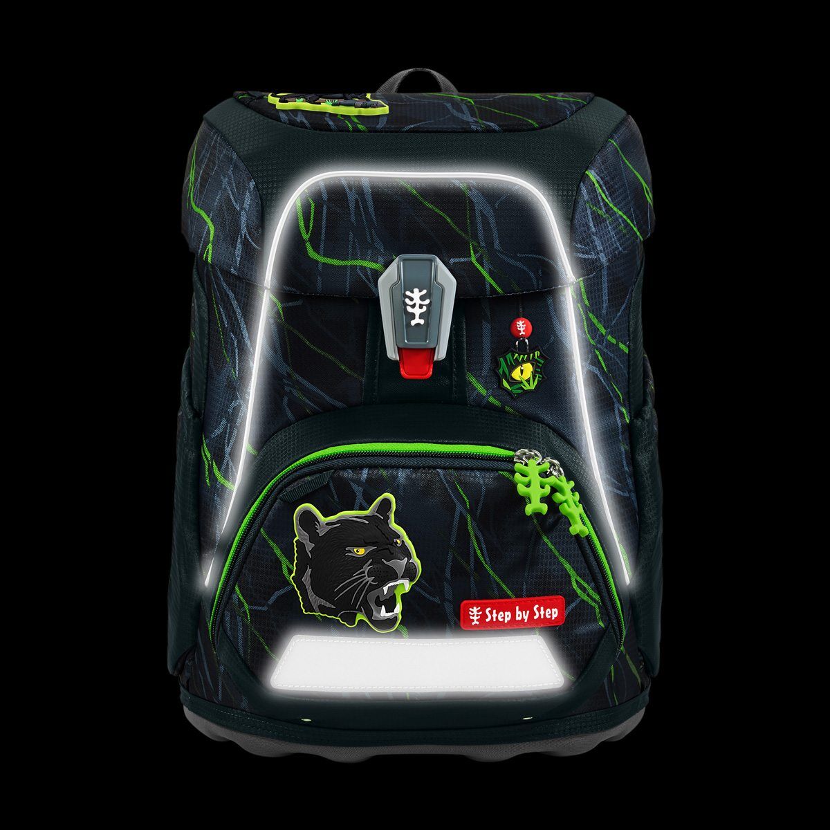 Step by Step FIT Schulranzen-Set "Danger Cat Chiko", 5-teilig