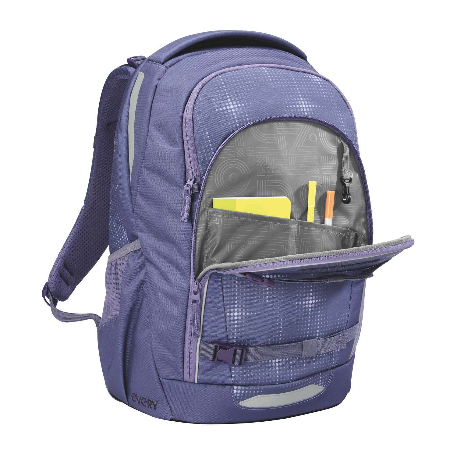 coocazoo Schulrucksack EVERY, Lavender Sky