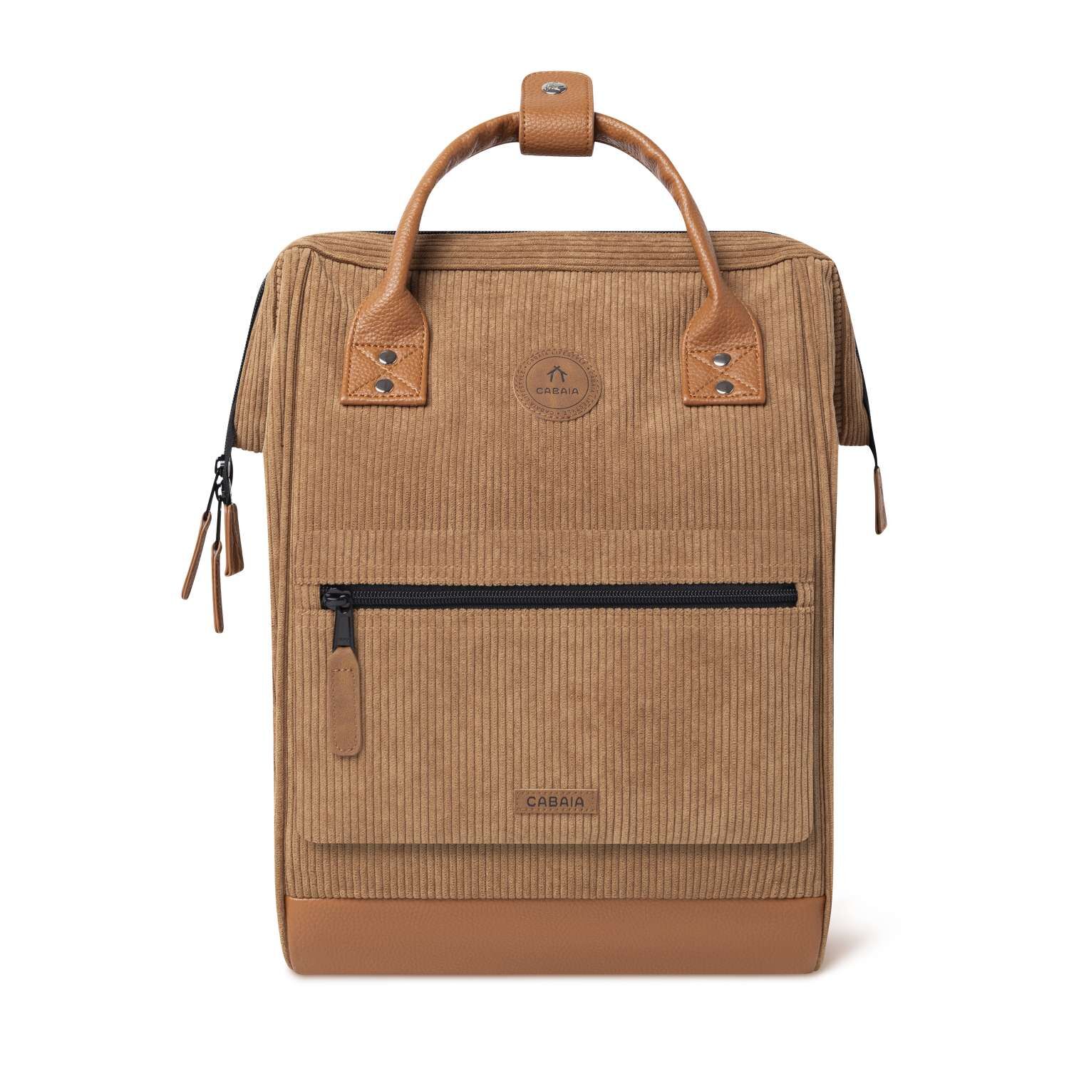 CABAIA Adventurer DUBAI Velvet Recyled Rucksack Medium Brown