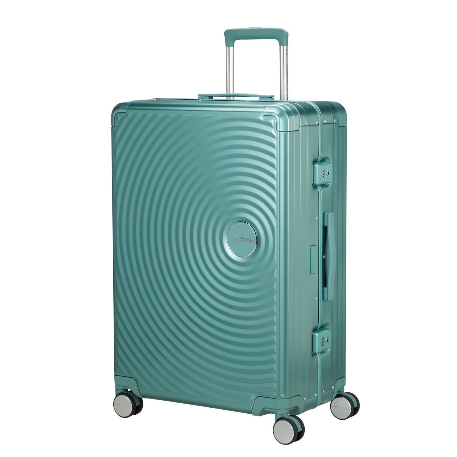 American Tourister Koffer SOUNDBOX ALU SPINNER 75/28 TSA DUSTY TURQUOISE