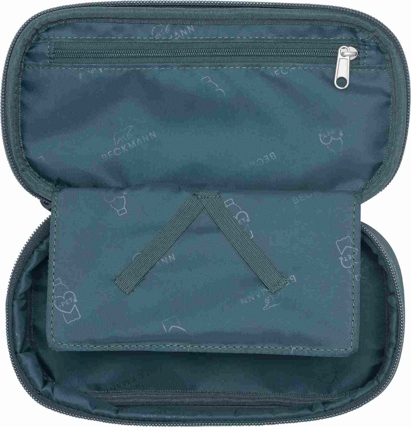 Beckmann Sport Junior Ovales Schlamperetui Dark Green