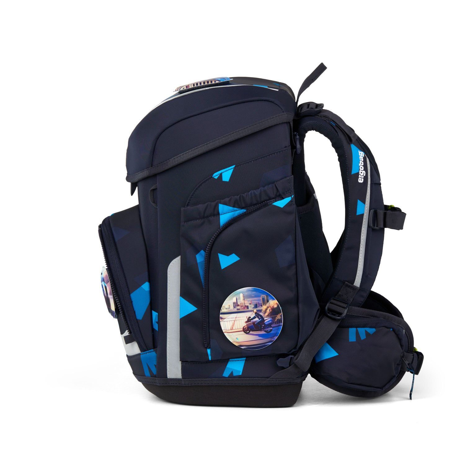 ergobag cubo Schulranzen-Set VerfolgBärjagd