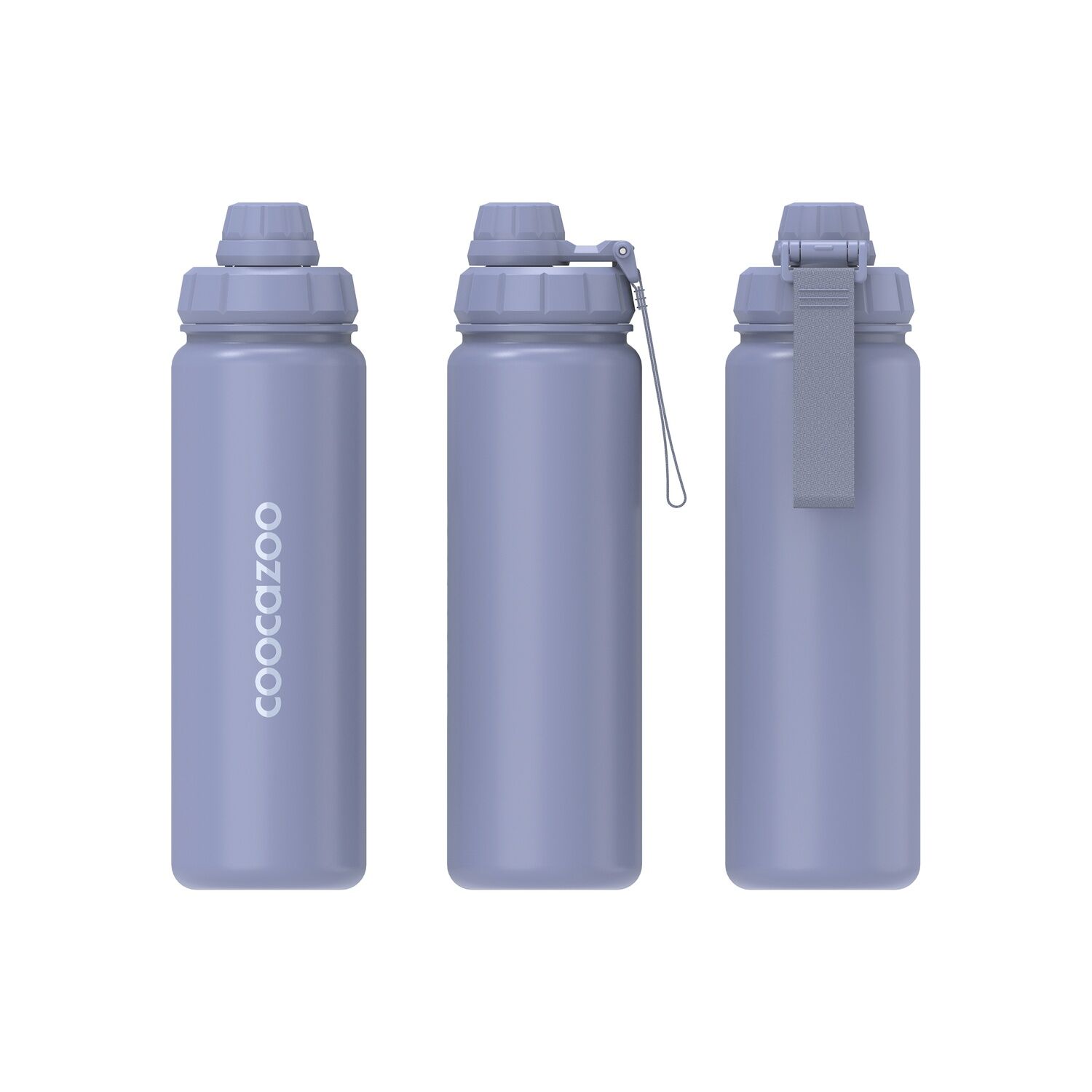 coocazoo Isolierte Edelstahl-Trinkflasche, Lavender