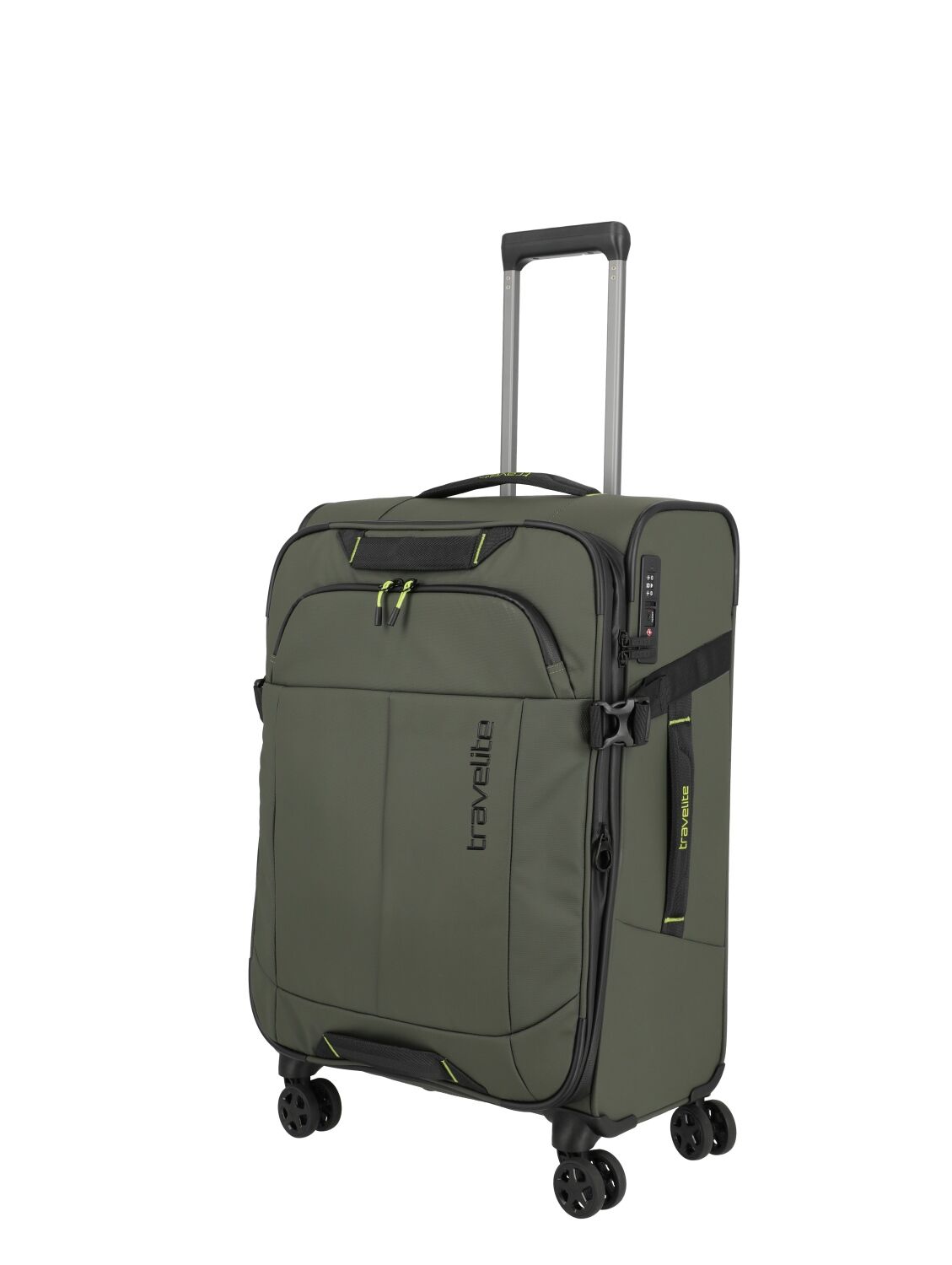 Travelite Koffer BRIIZE Trolley 4w M exp., Khaki