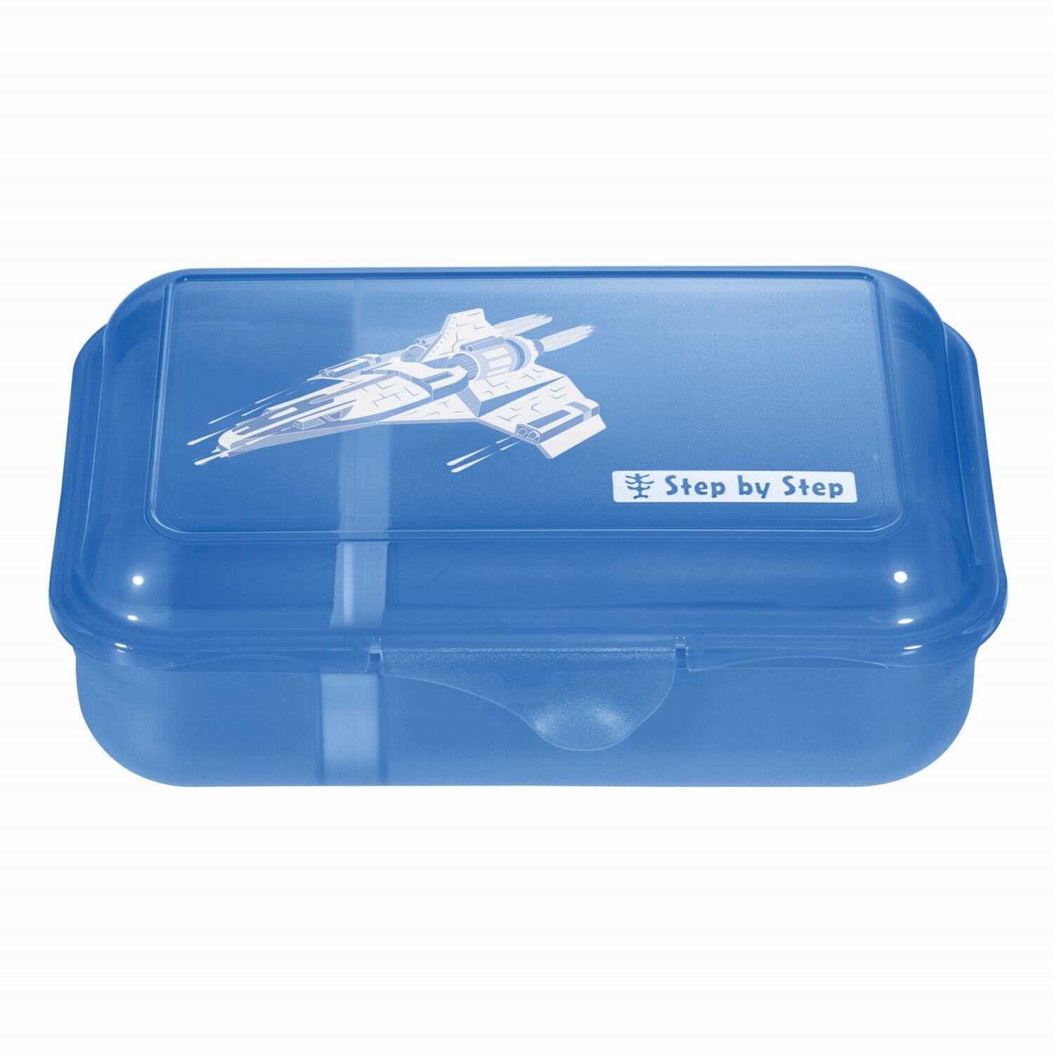 Step by Step Lunchbox "Starship Galactus", Blau