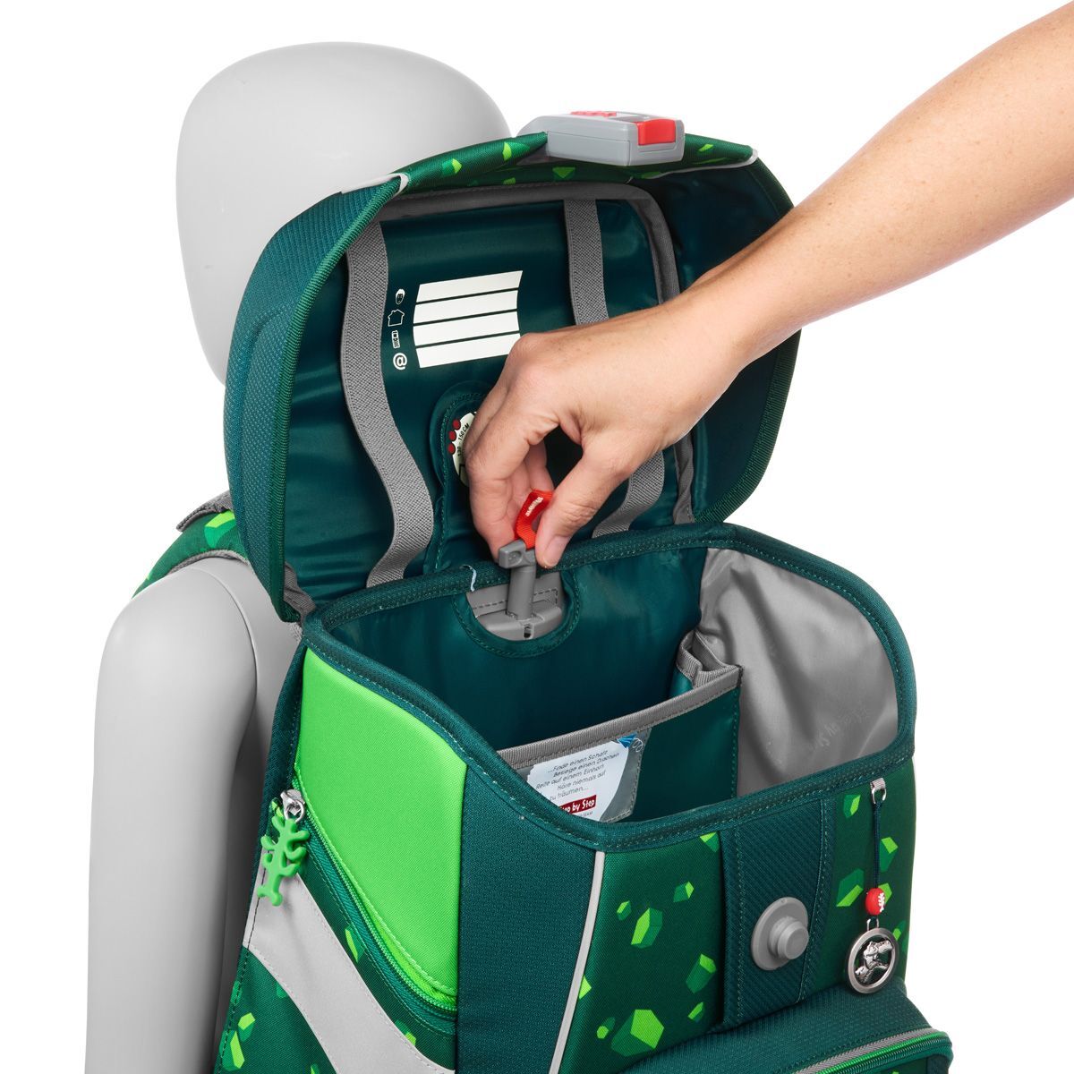 Step by Step SPACE Schulranzen-Set "Dino Targo", 5-teilig