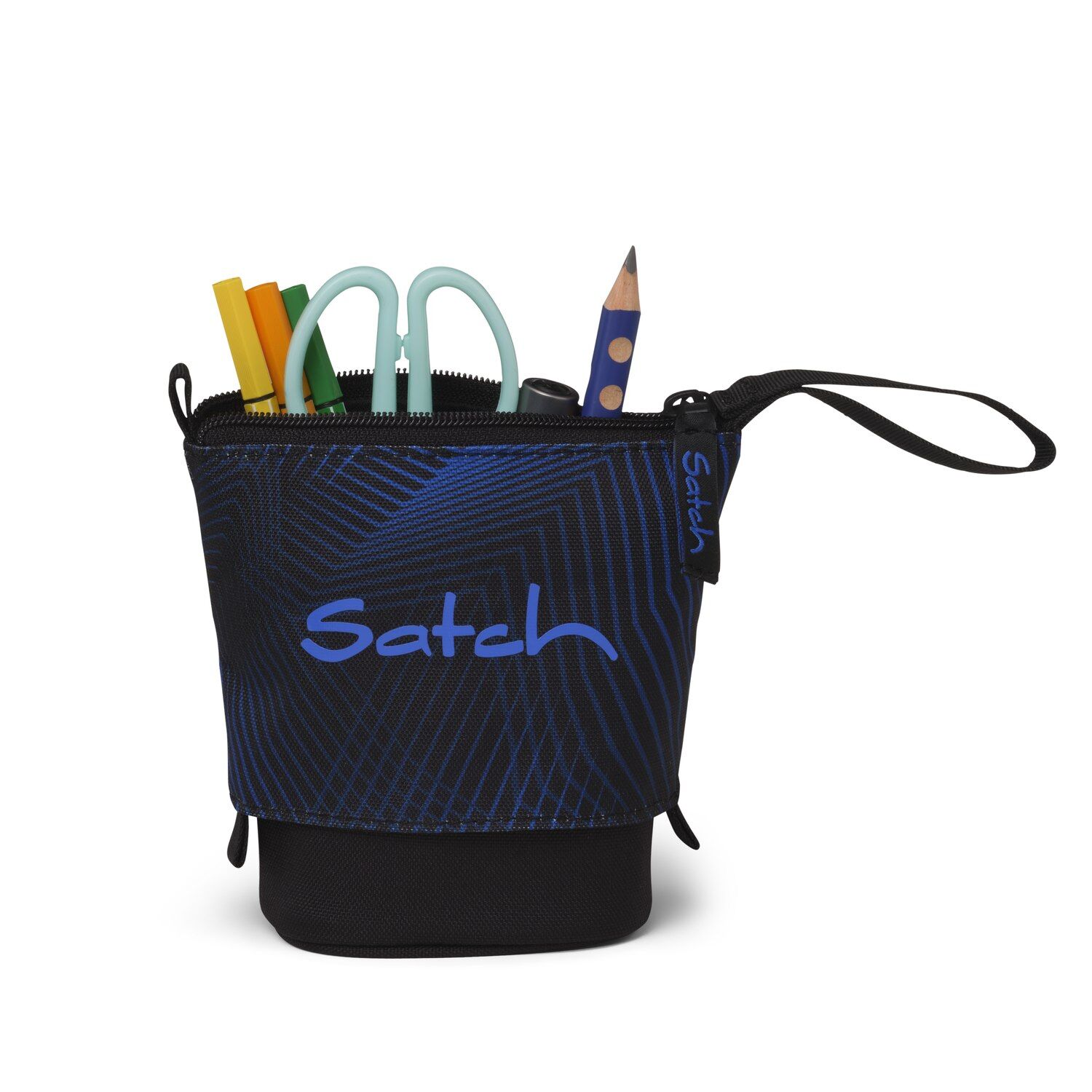 Satch Etui Pencil Slider Seismic Blue