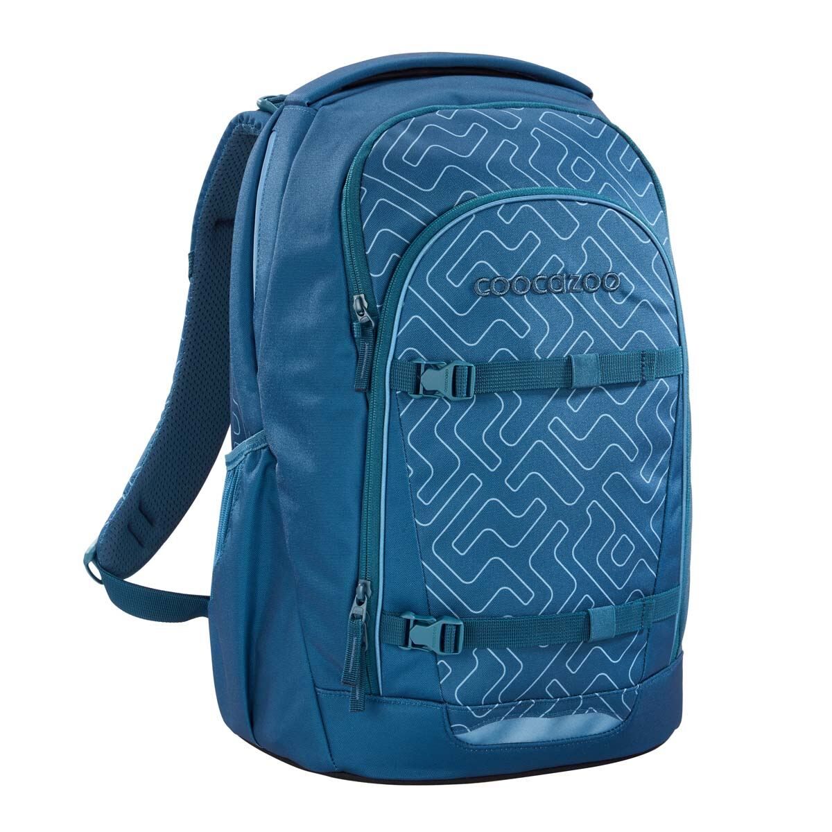 coocazoo Schulrucksack EVERY, Blue Maze