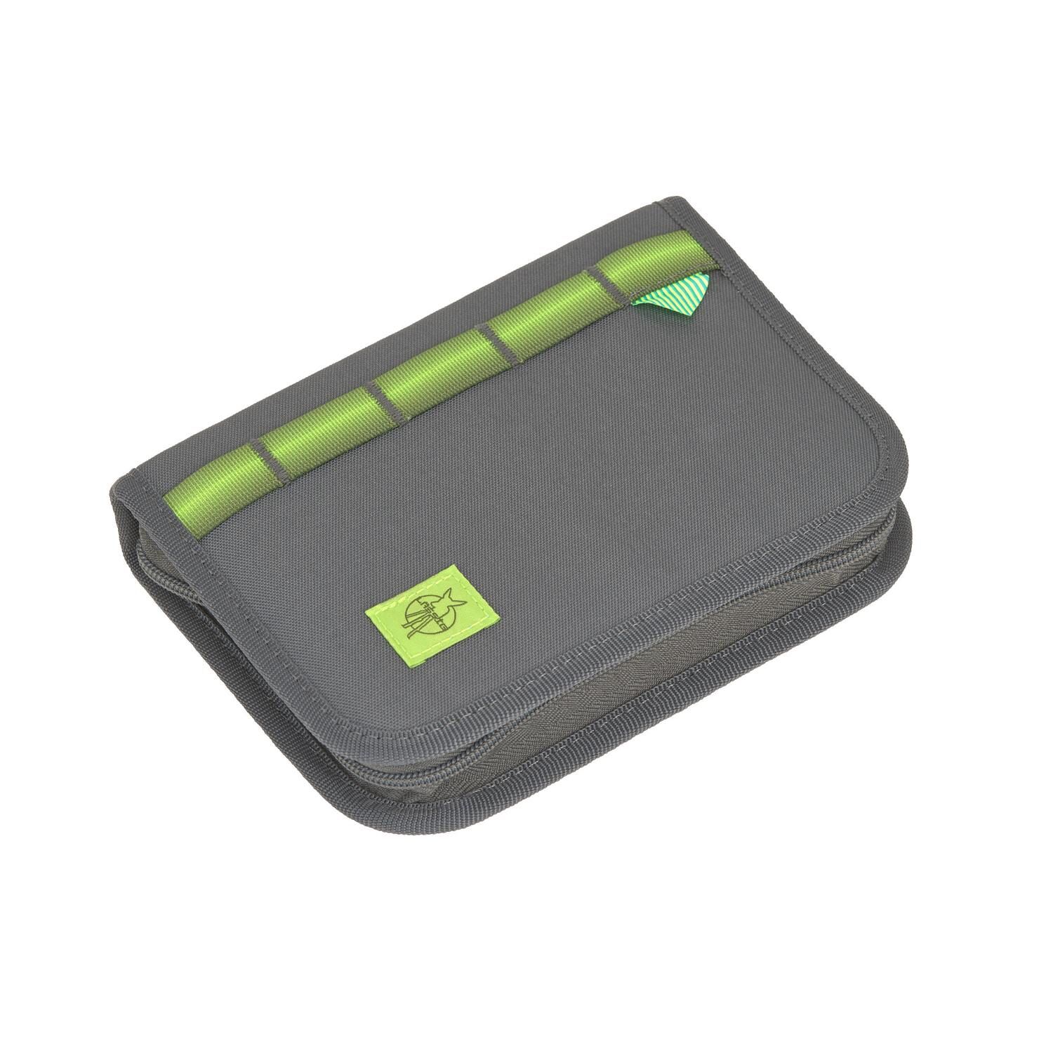 Lässig Schulranzen Set 7-teilig, Slim Unique anthracite