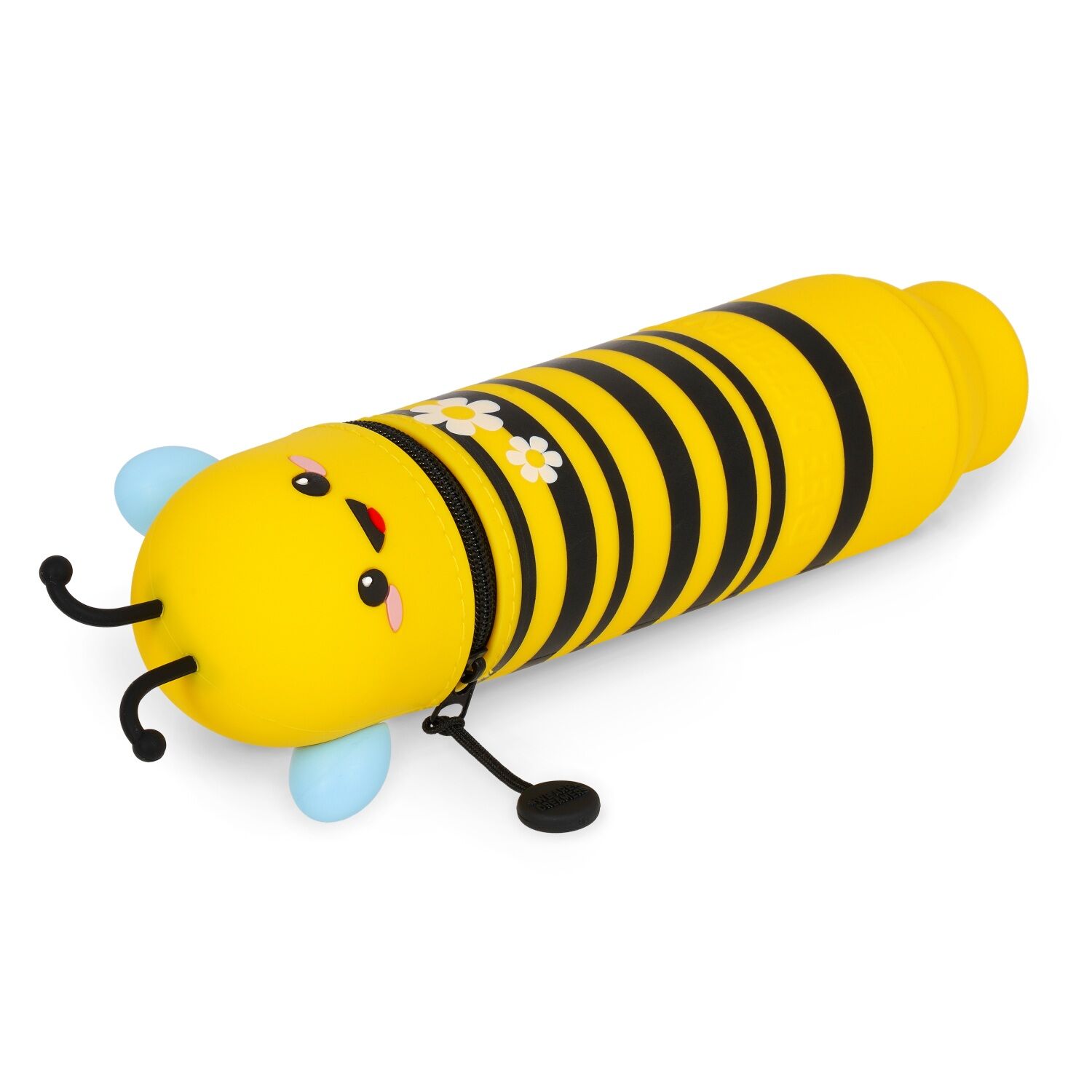 Legami 2-in-1-Federmäppchen aus Silikon - Kawaii - Bee