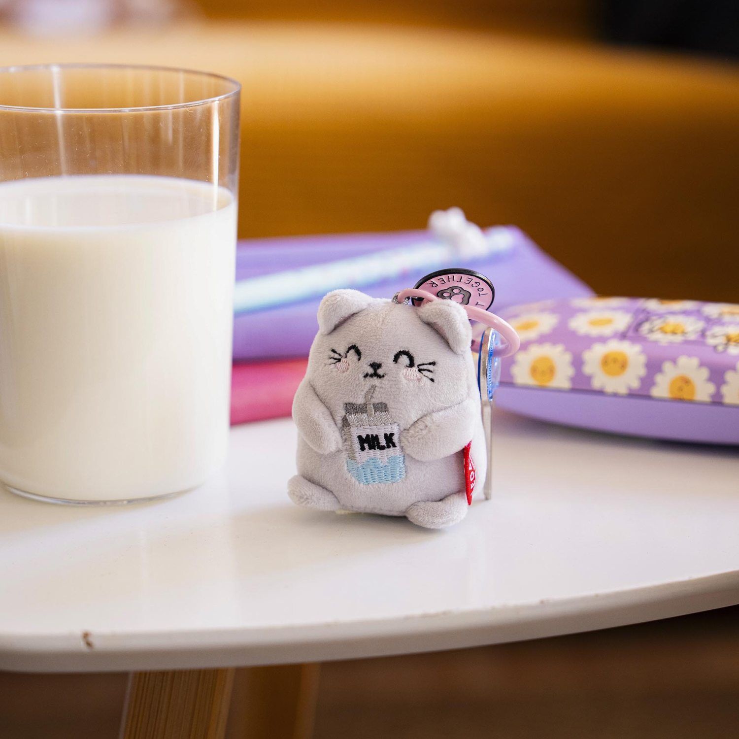 Legami Plüsch-Schlüsselanhänger - SUPER SOFT! - TINY - KITTY