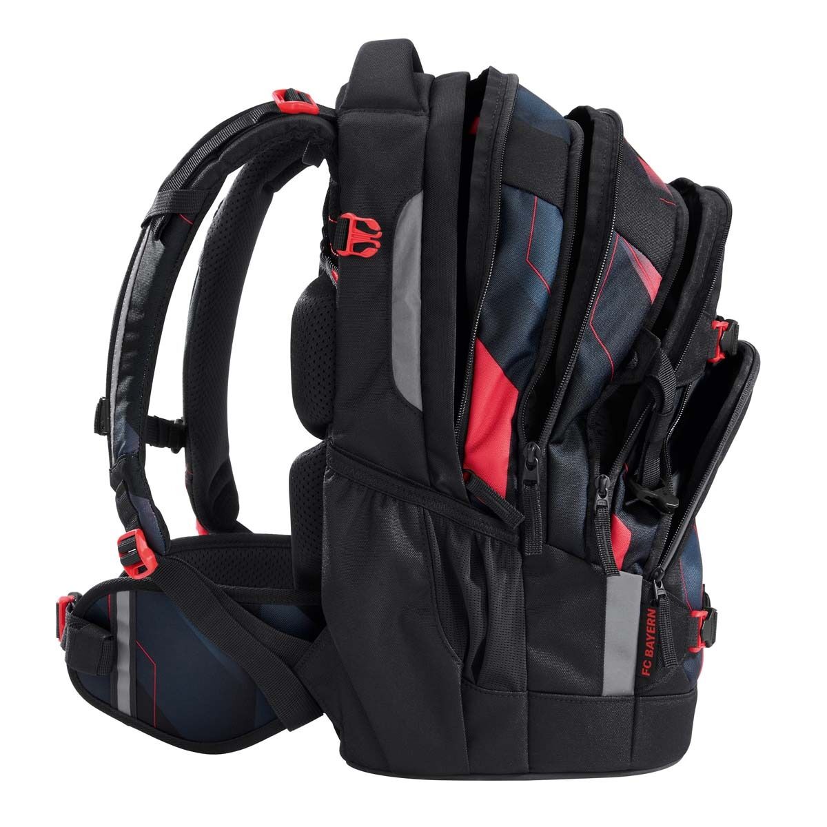 coocazoo Schulrucksack-Set MATE FC Bayern, Stern des Südens, 2-tlg.