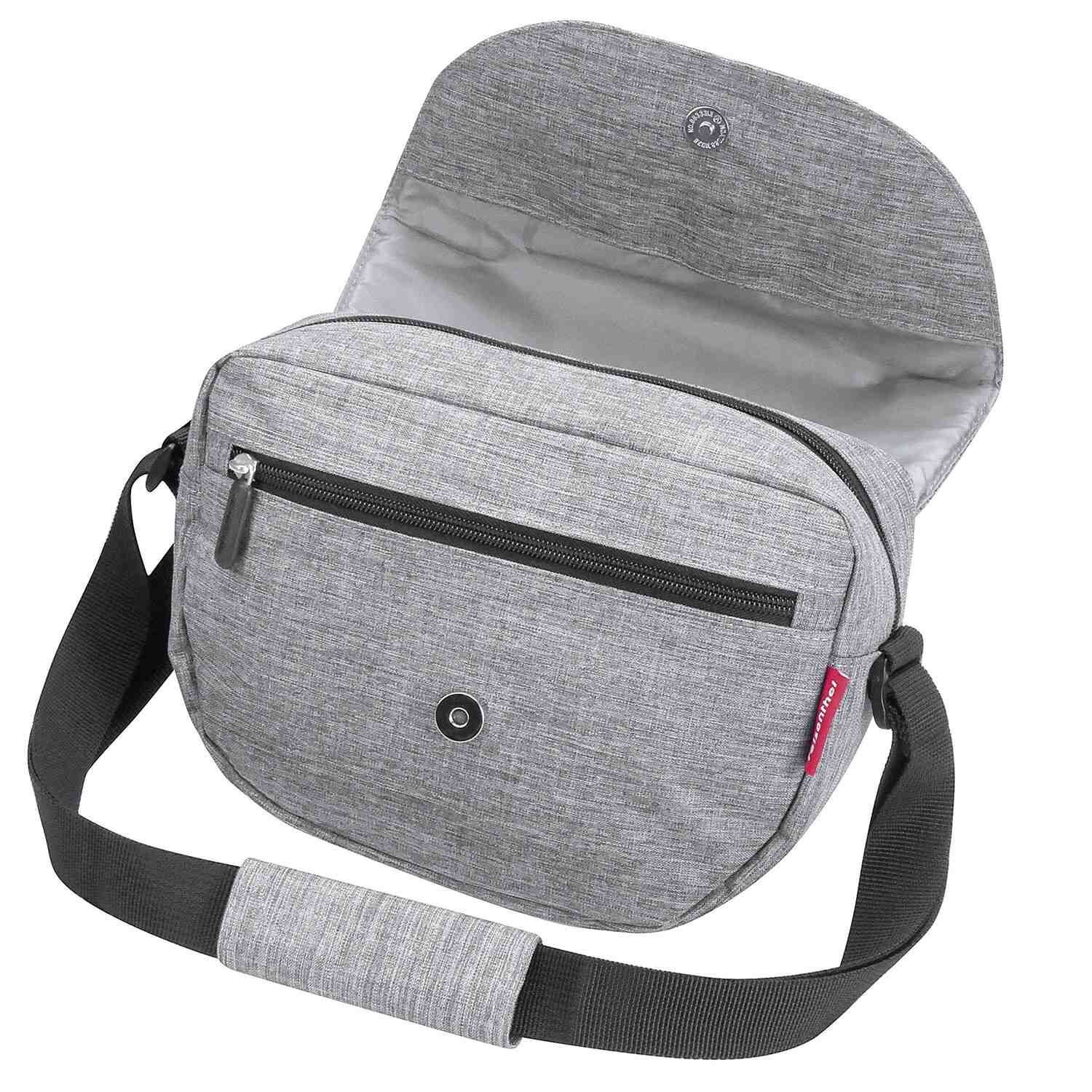 KLICKfix Lenkertasche FUNBAG twist silver