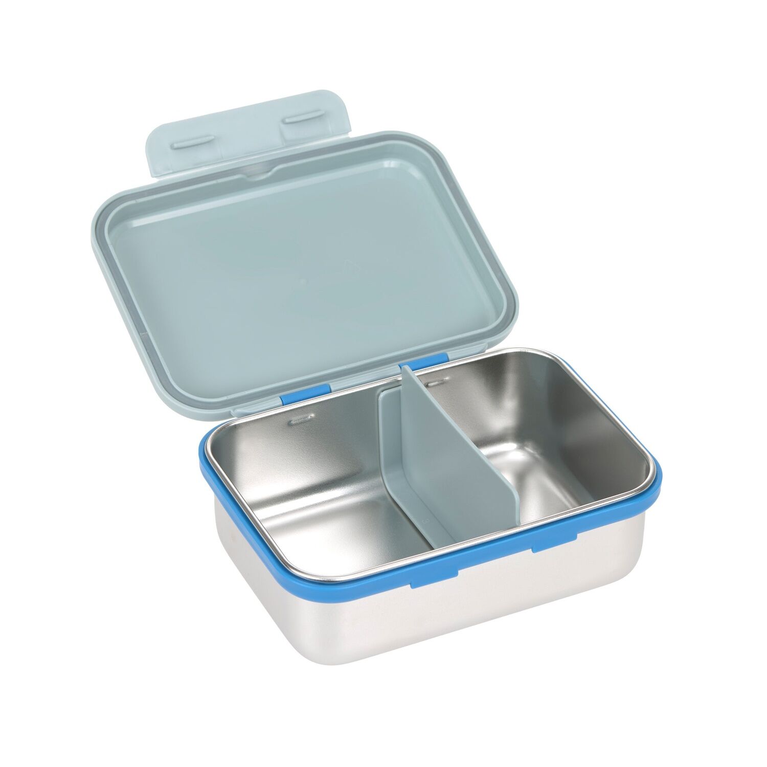 Lässig Brotdose Kinder - Edelstahl Lunchbox, Sunny Explorer Grün