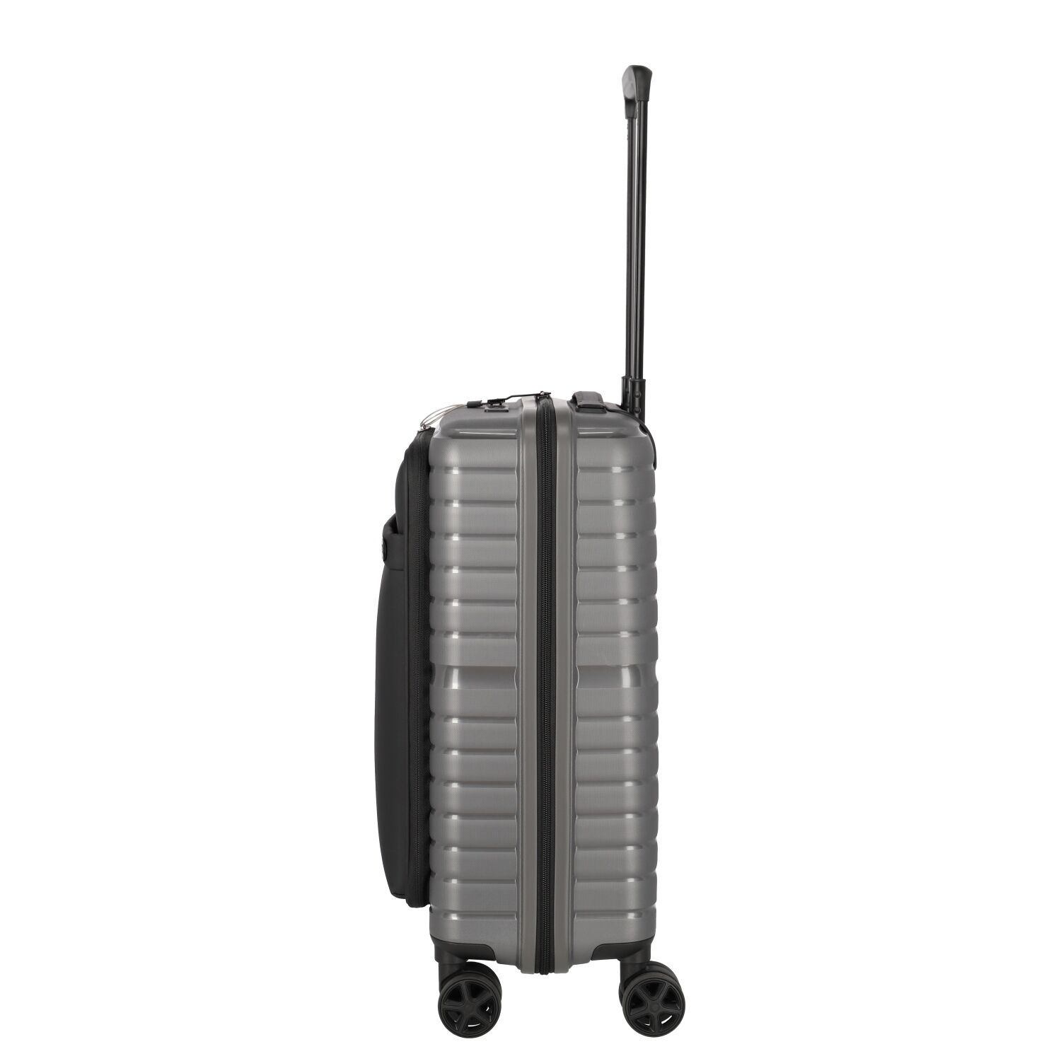 Travelite TRIENT 4w Trolley S Vortasche, Anthrazit