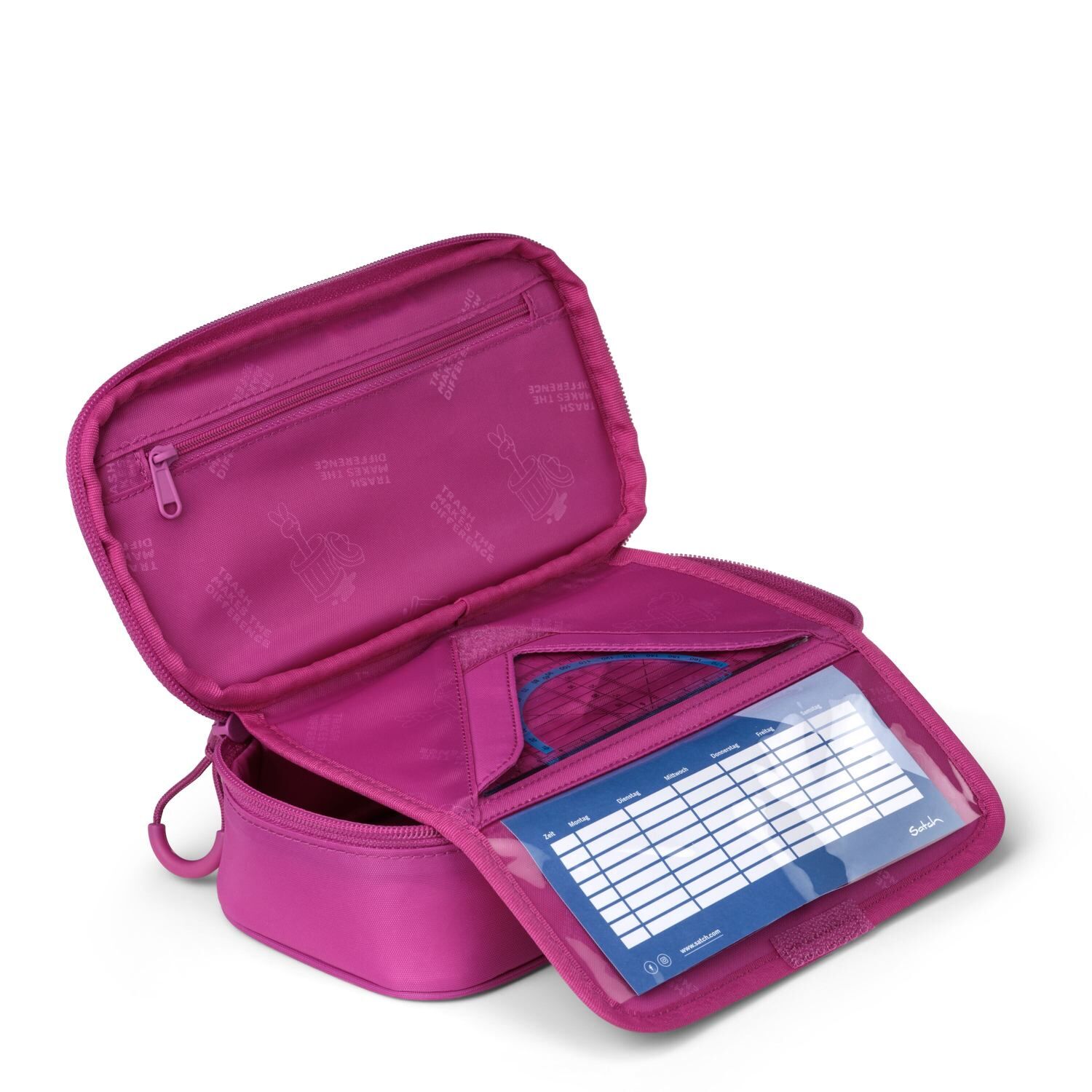 Satch pack Schulrucksack Set Fearless Pink