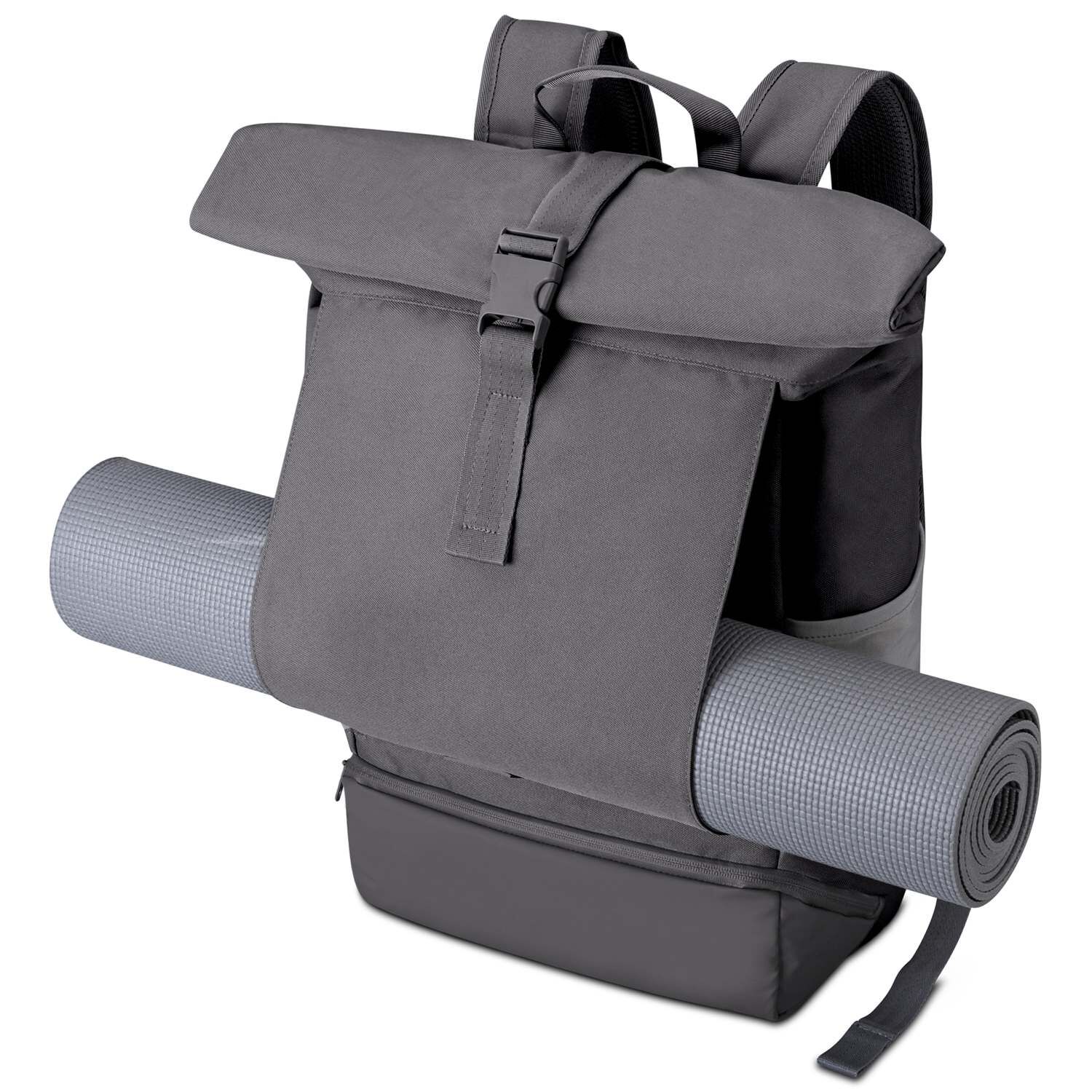 Johnny Urban Rolltop Rucksack Allen XL Dark Grey