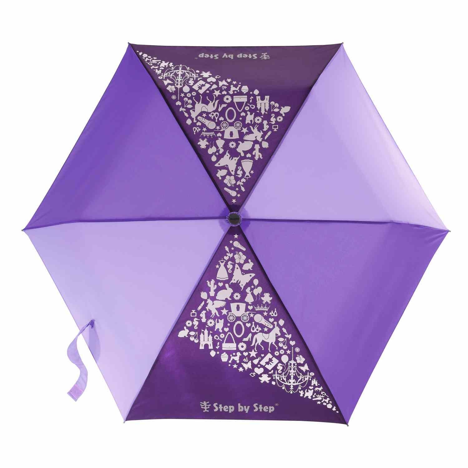 Step by Step Regenschirm "Purple", Magic Rain EFFECT